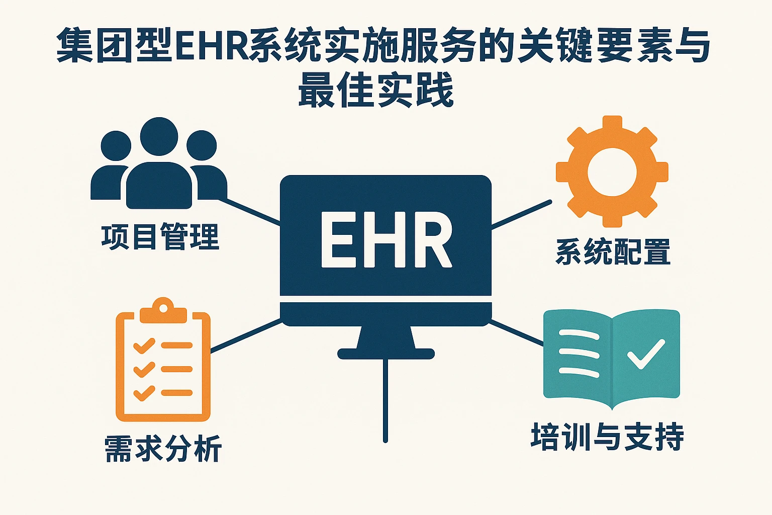 集团型ehr系统实施服务的关键要素与最佳实践