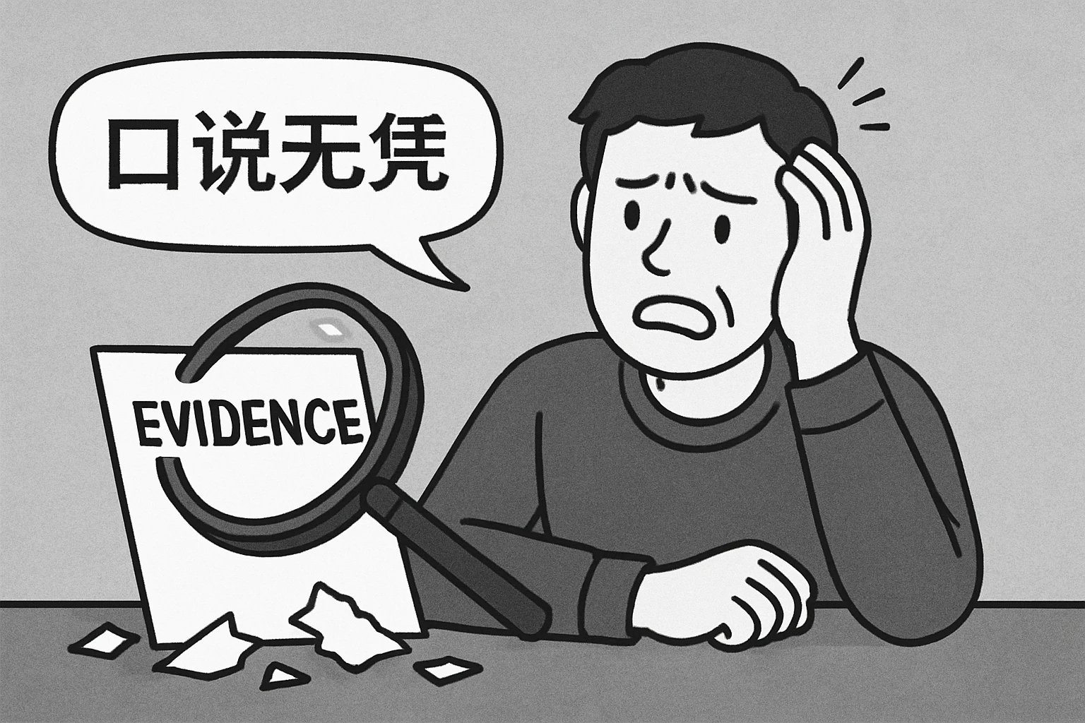 2. 证据留存难:“口说无凭”的被动局面