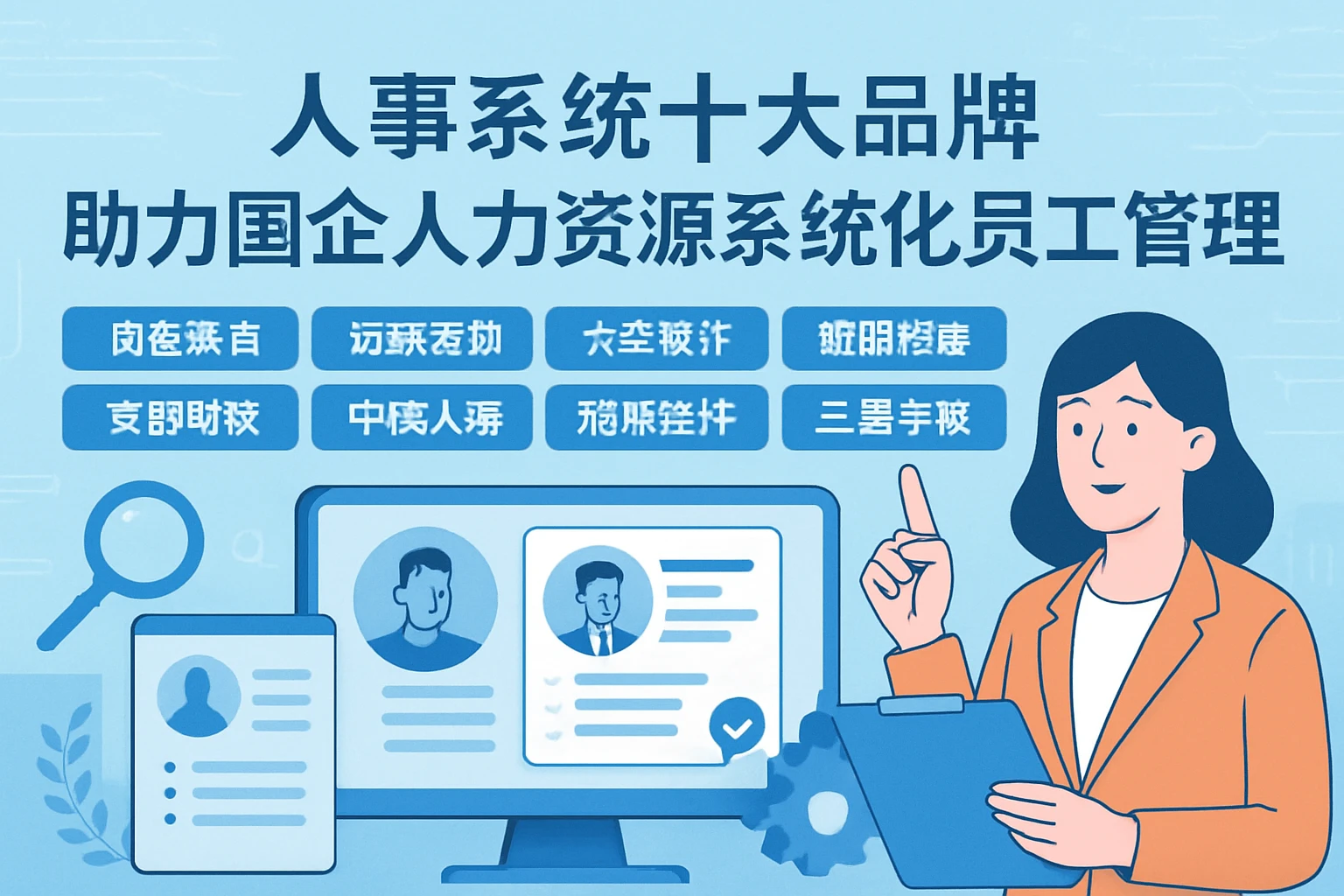 人事系统十大品牌助力国企人力资源系统优化员工管理流程
