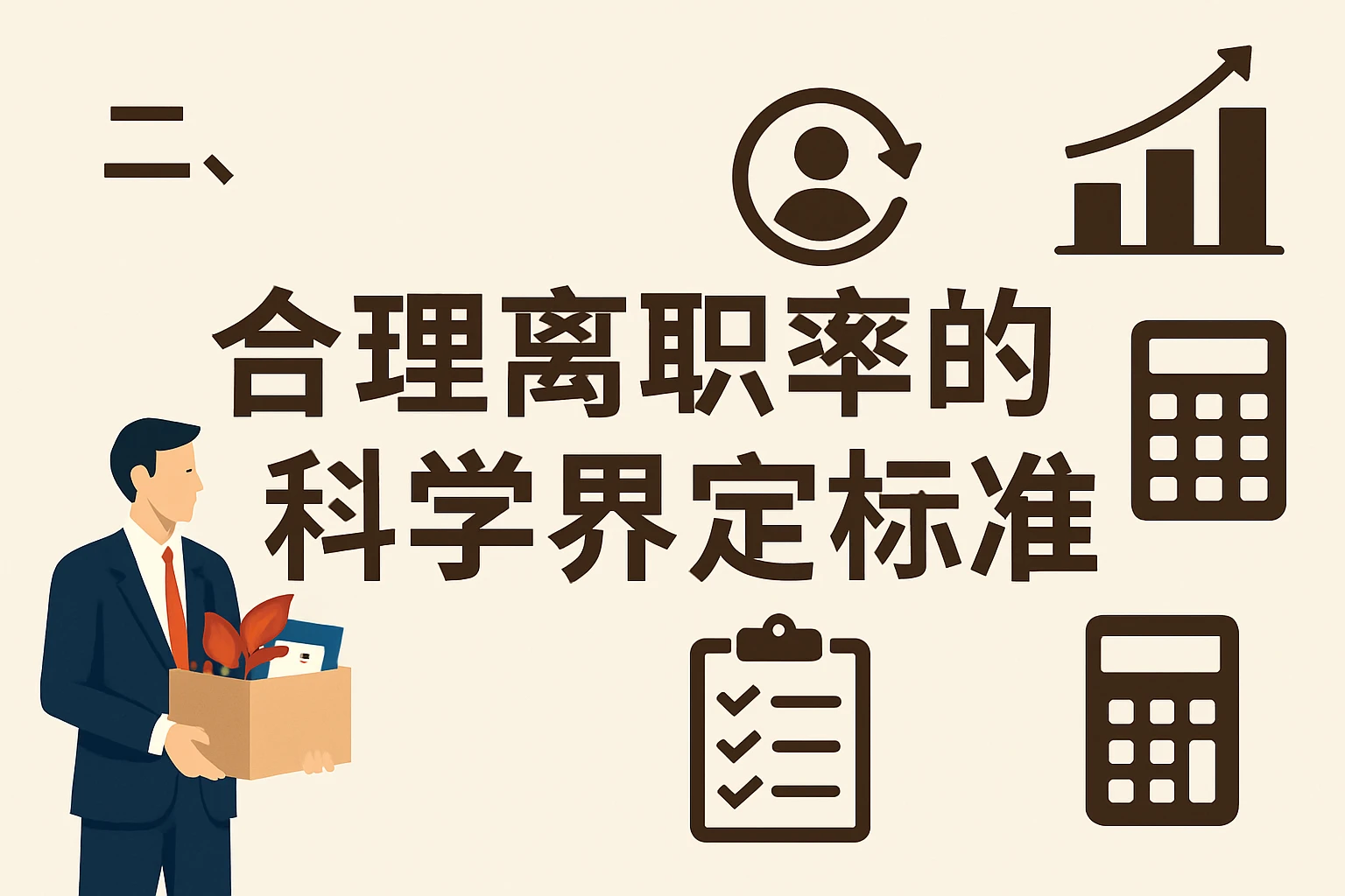 二、合理离职率的科学界定标准