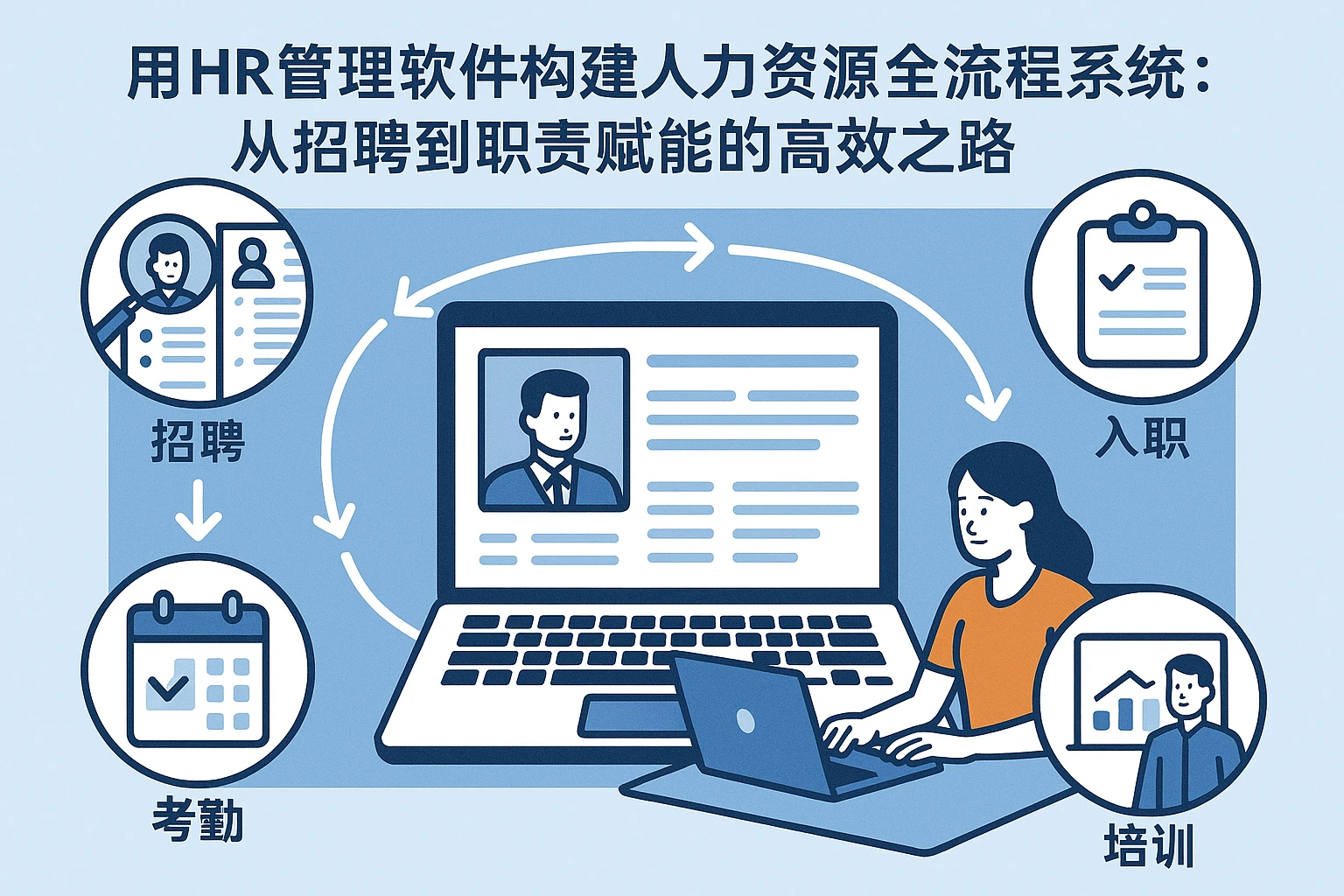 用HR管理软件构建人力资源全流程系统:从招聘到职责赋能的高效之路