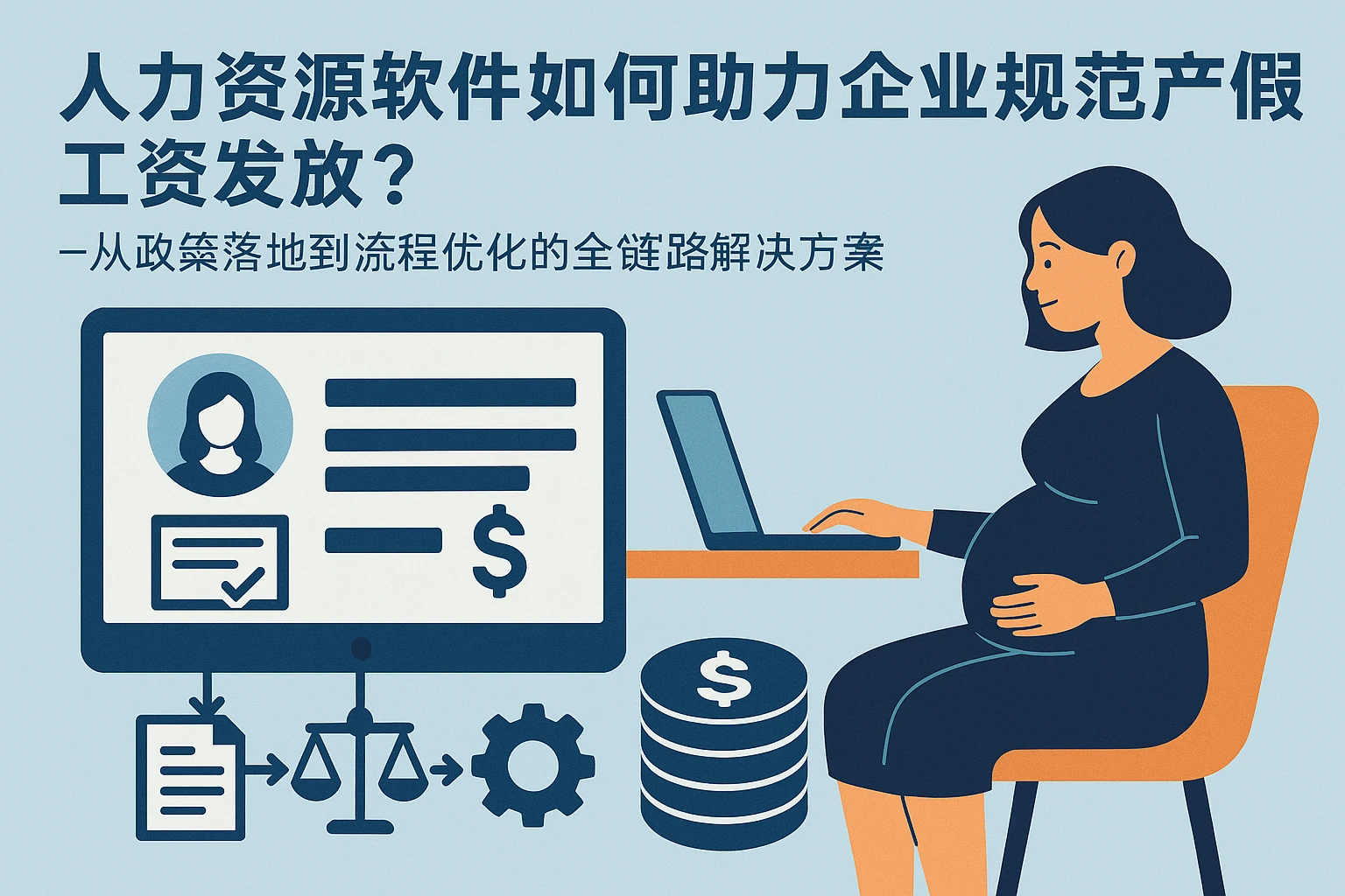人力资源软件如何助力企业规范产假工资发放？——从政策落地到流程优化的全链路解决方案