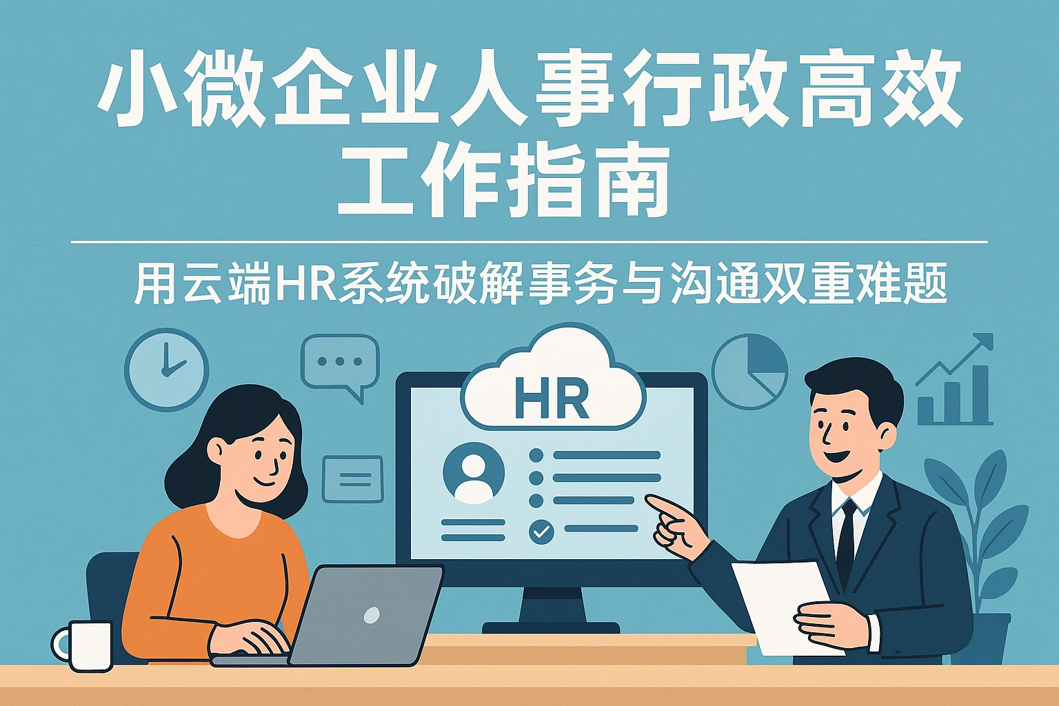 小微企业人事行政高效工作指南:用云端HR系统破解事务与沟通双重难题