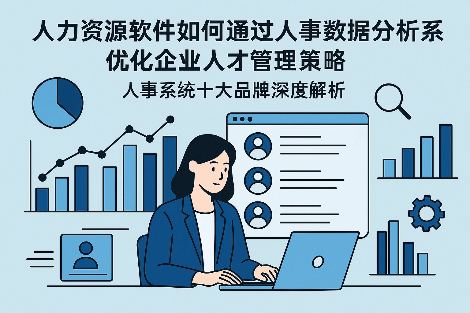 人力资源软件如何通过人事数据分析系统优化企业人才管理策略 - 人事系统十大品牌深度解析