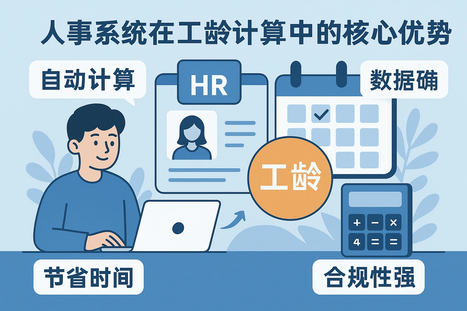 人事系统在工龄计算中的核心优势
