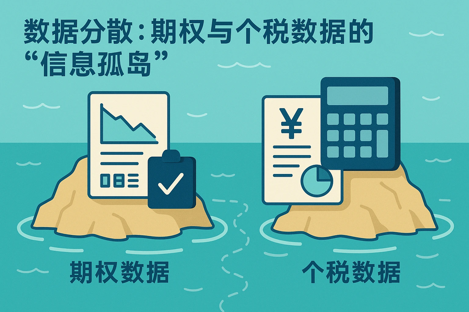 2. 数据分散：期权与个税数据的“信息孤岛”