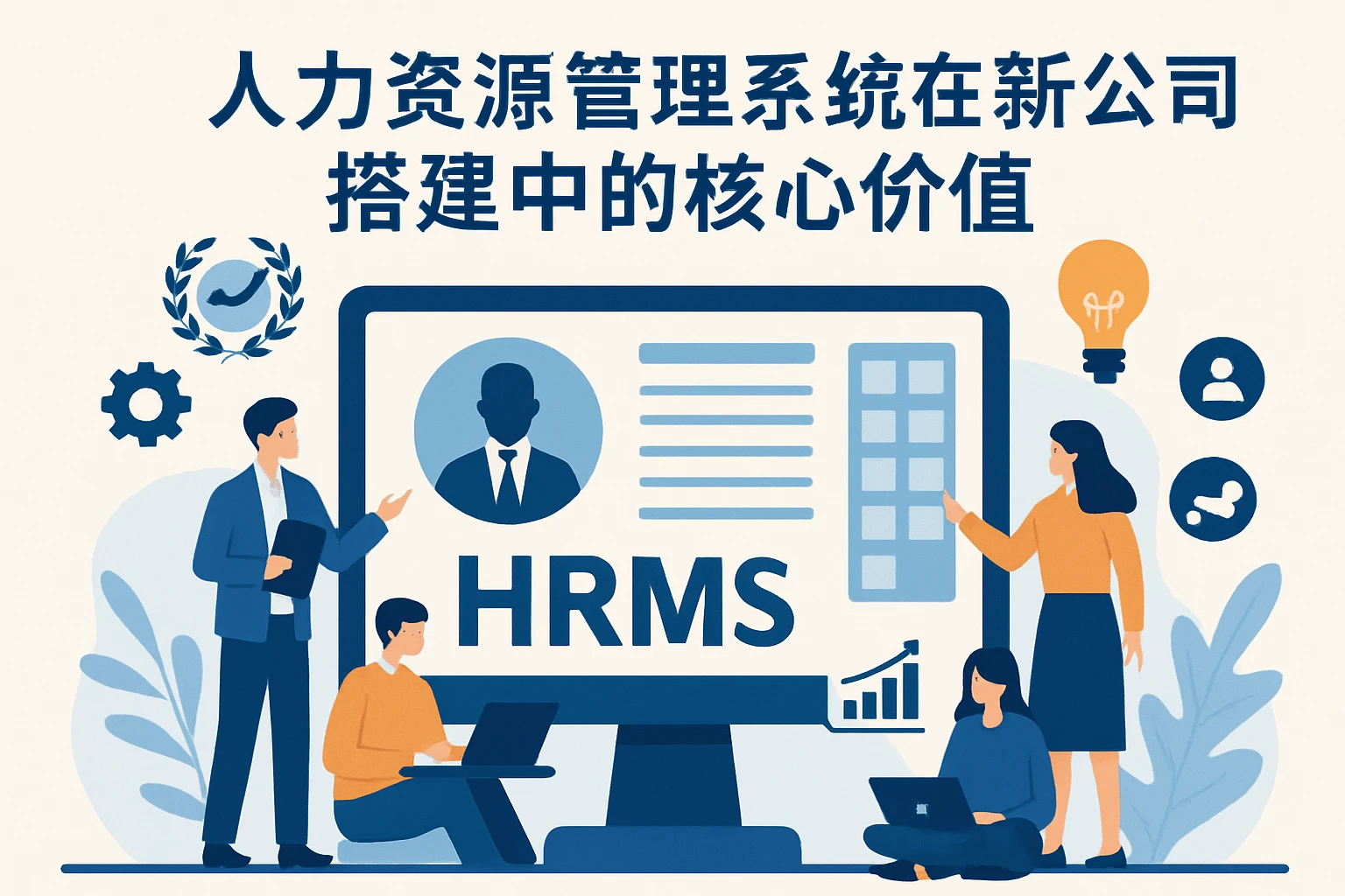 人力资源管理系统在新公司搭建中的核心价值