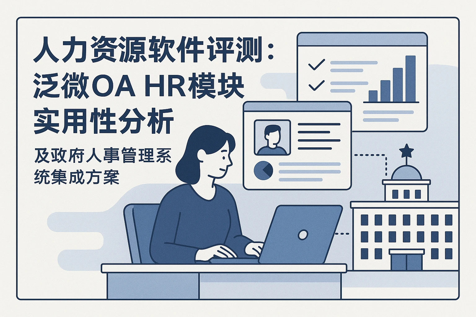 人力资源软件评测：泛微OA HR模块实用性分析及政府人事管理系统集成方案