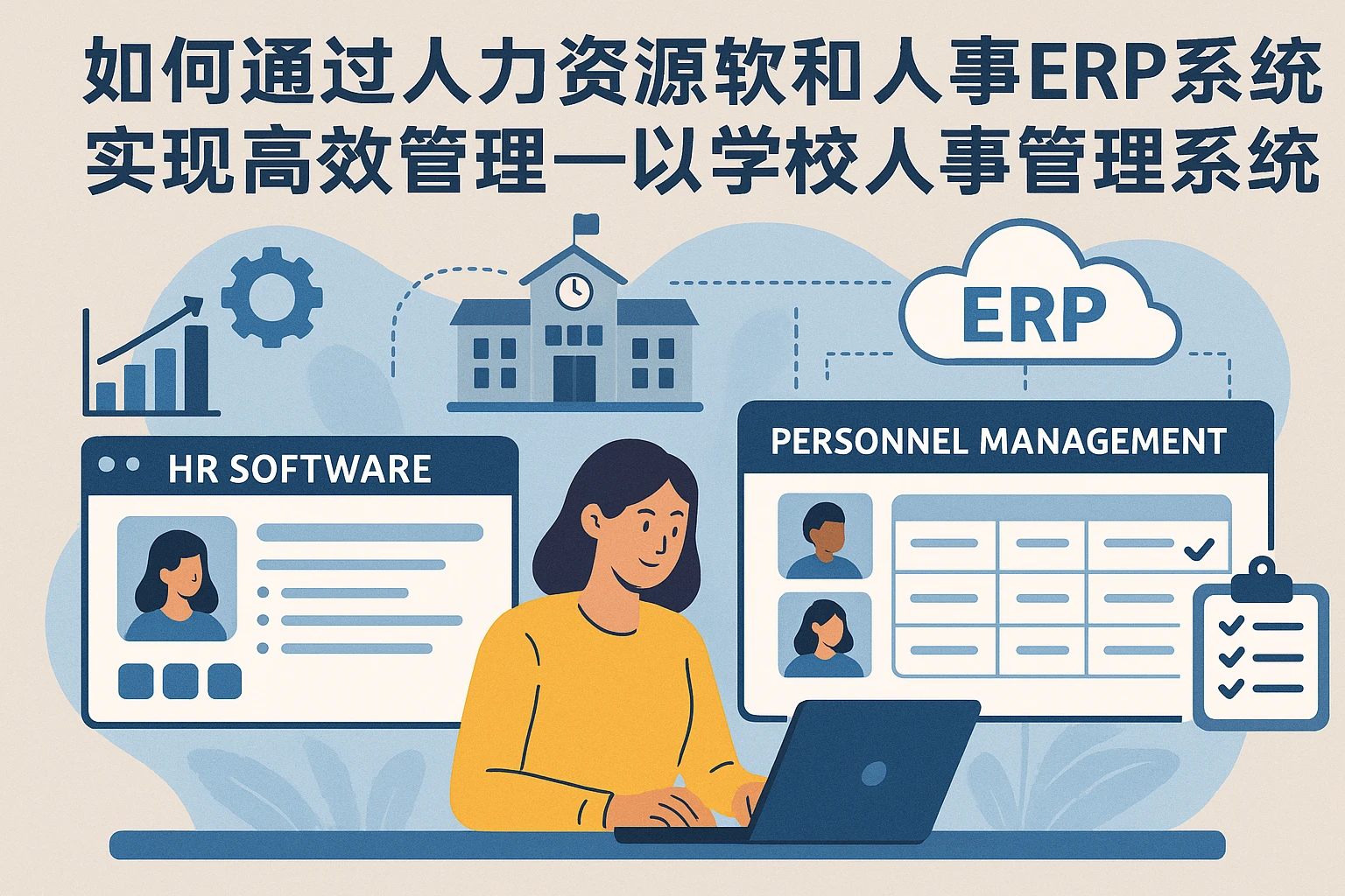 如何通过人力资源软件和人事ERP系统实现高效管理——以学校人事管理系统为例