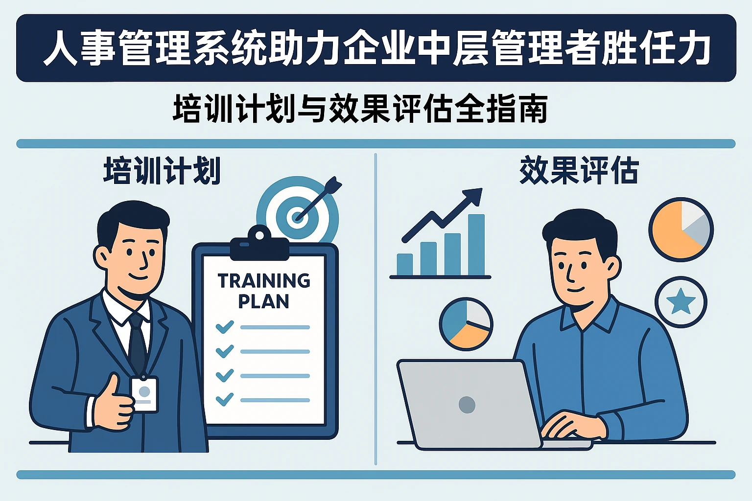 人事管理系统助力企业中层管理者胜任力提升：培训计划与效果评估全指南