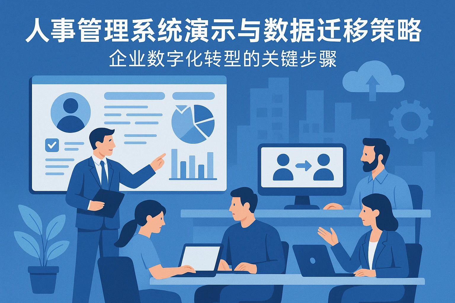人事管理系统演示与数据迁移策略：企业数字化转型的关键步骤