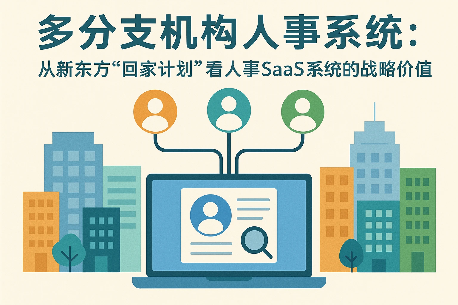 多分支机构人事系统：从新东方