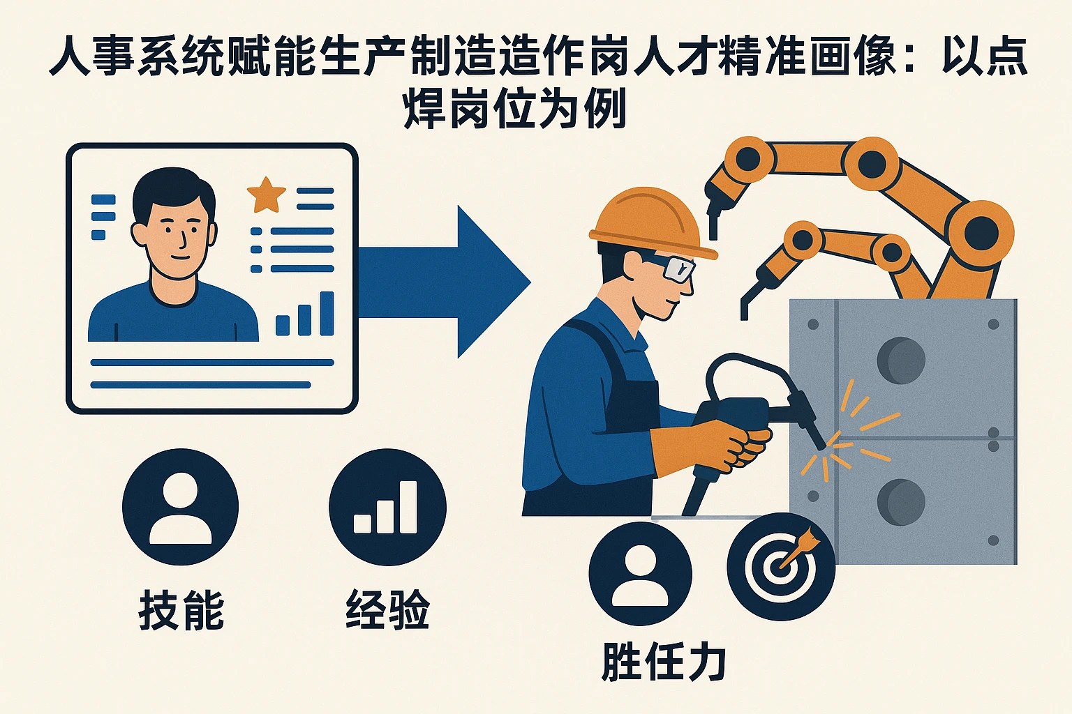 人事系统赋能生产制造操作岗人才精准画像：以点焊岗位为例