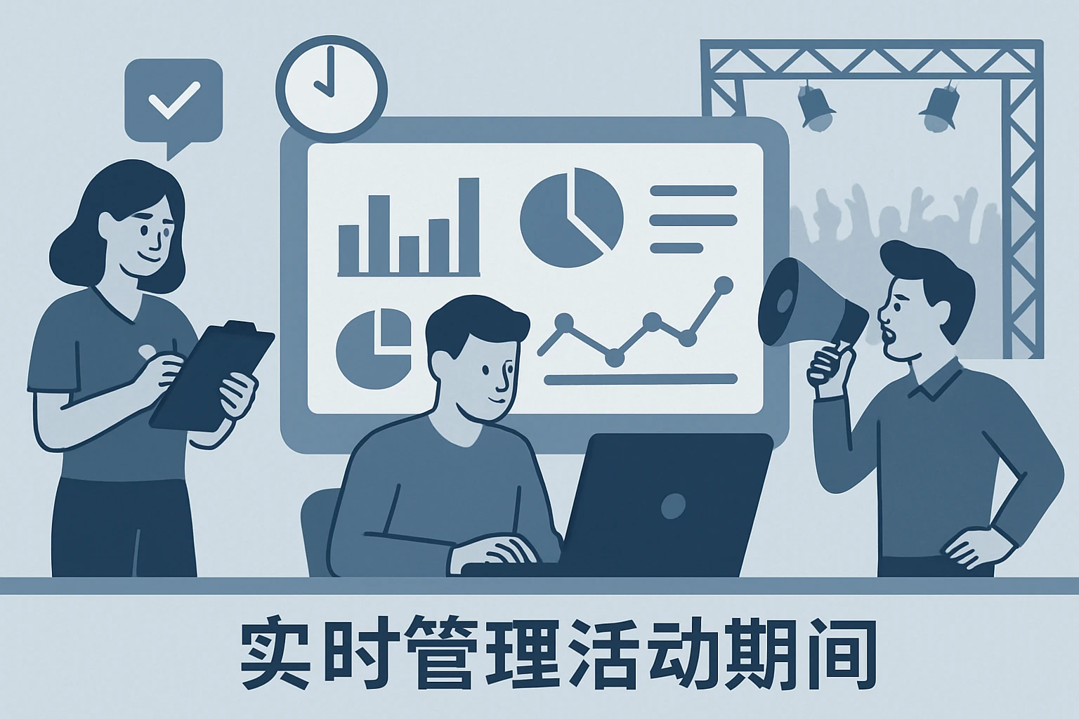 活动期间的实时管理
