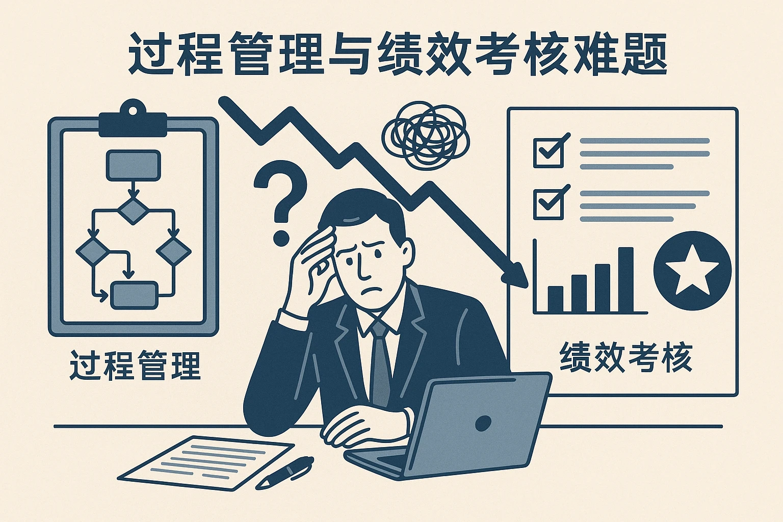 过程管理与绩效考核难题