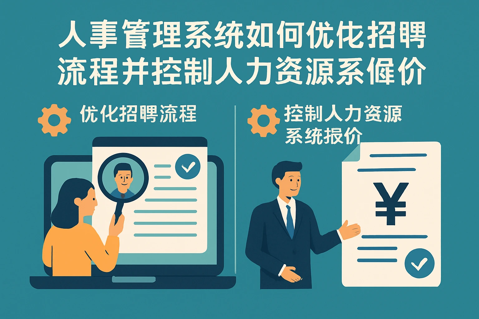 人事管理系统如何优化招聘流程并控制人力资源系统报价