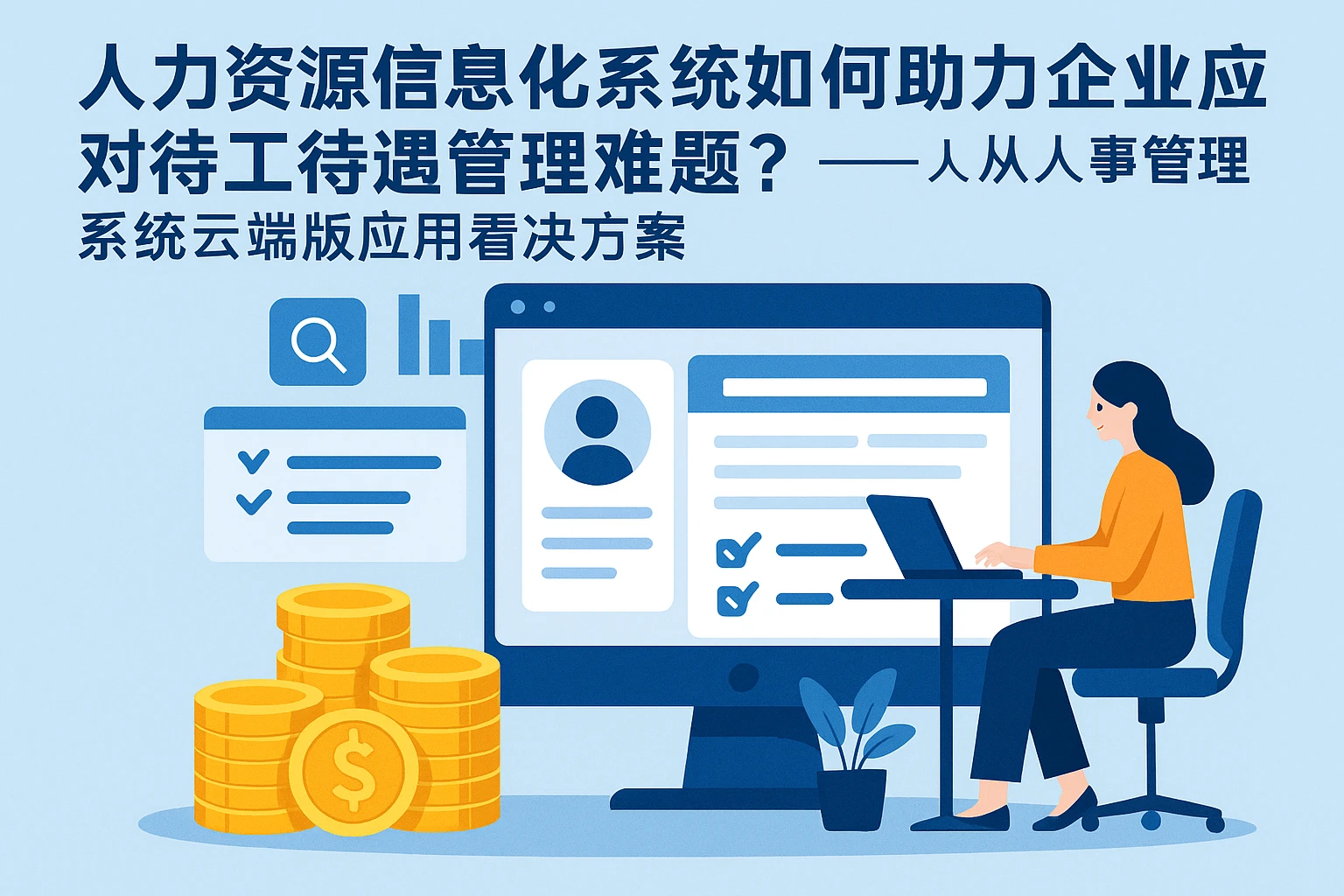 人力资源信息化系统如何助力企业应对待工待遇管理难题？——从人事管理系统云端版应用看解决方案