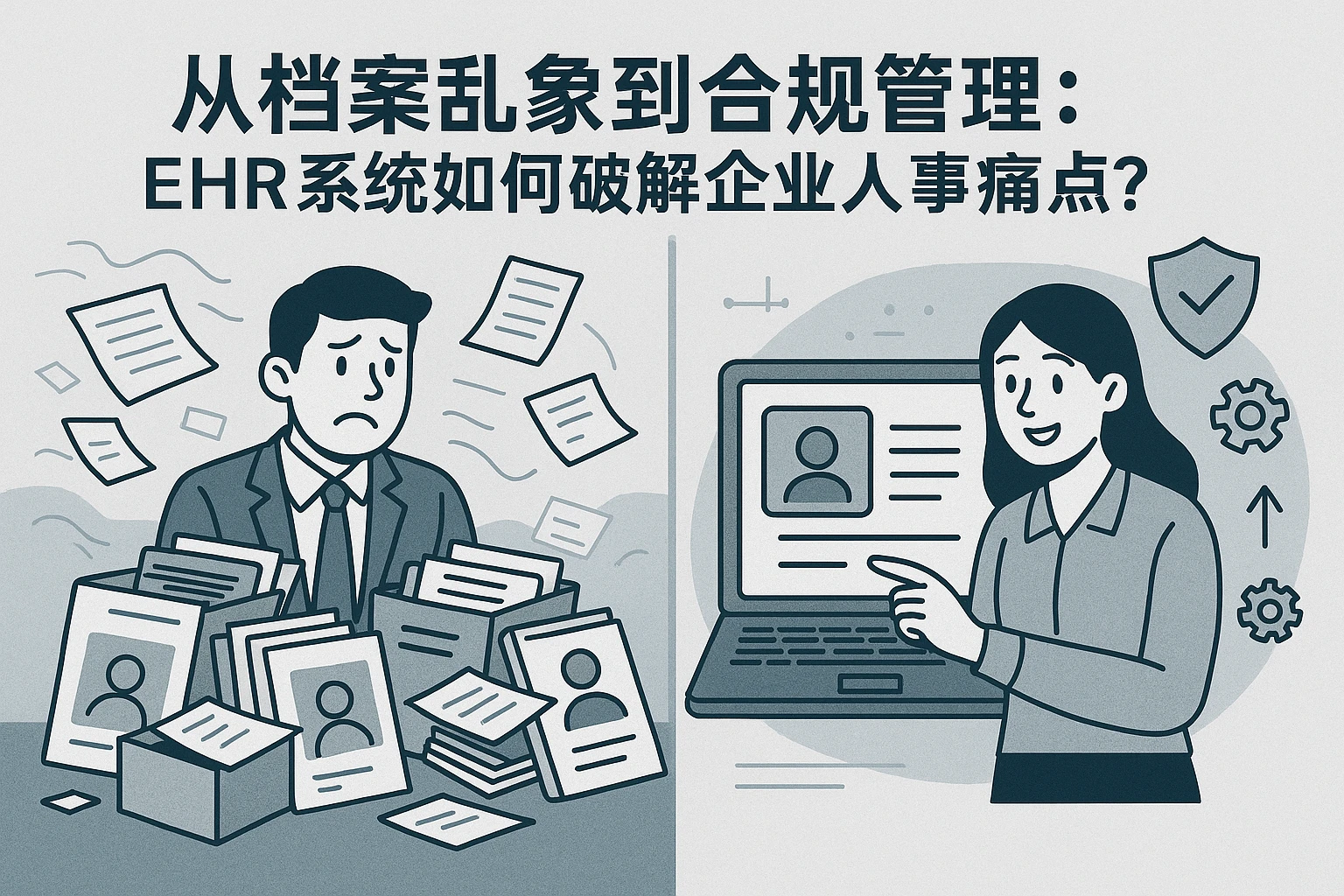 从档案乱象到合规管理：EHR系统如何破解企业人事痛点？