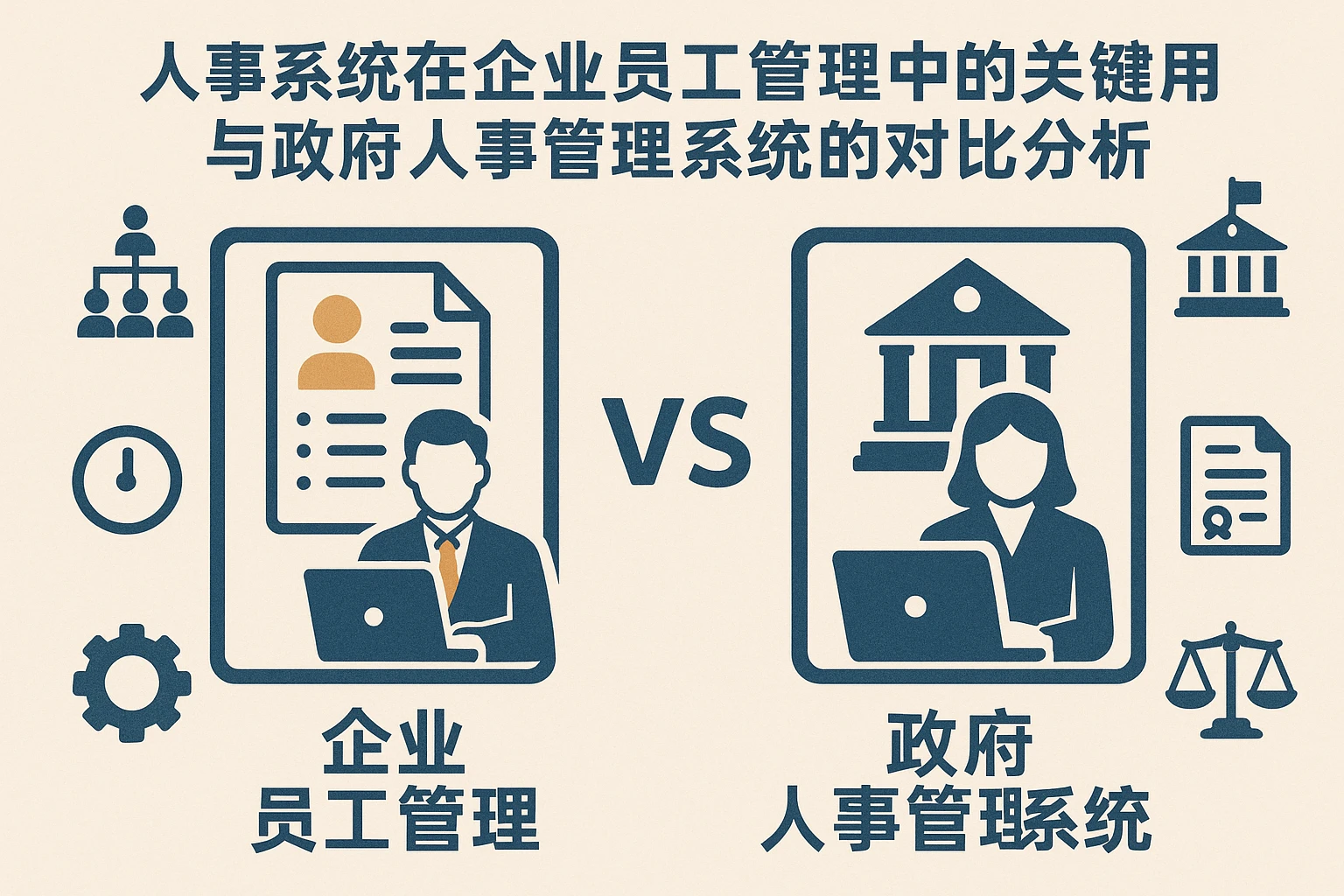 人事系统在企业员工管理中的关键作用与政府人事管理系统的对比分析
