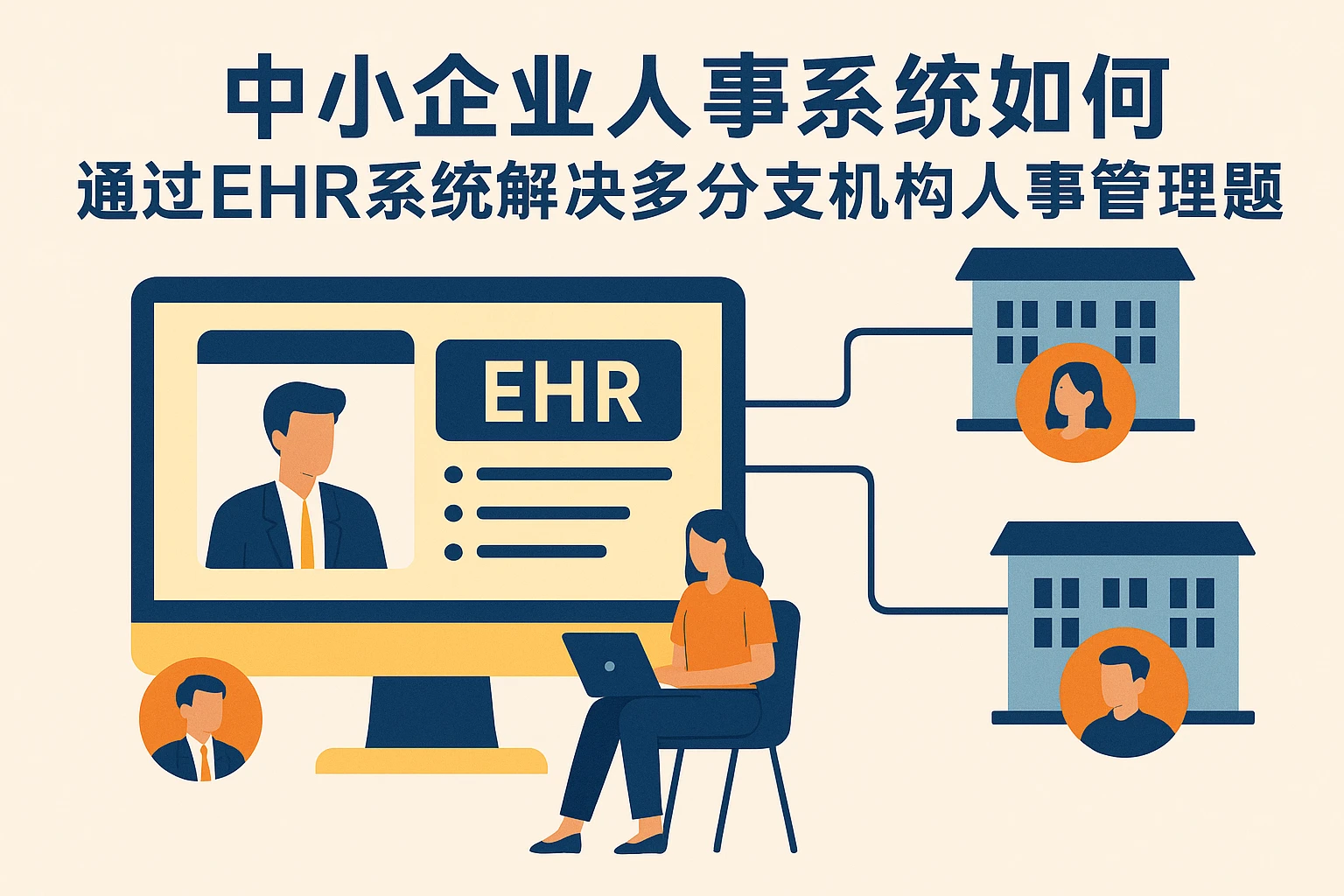 中小企业人事系统如何通过ehr系统解决多分支机构人事管理难题
