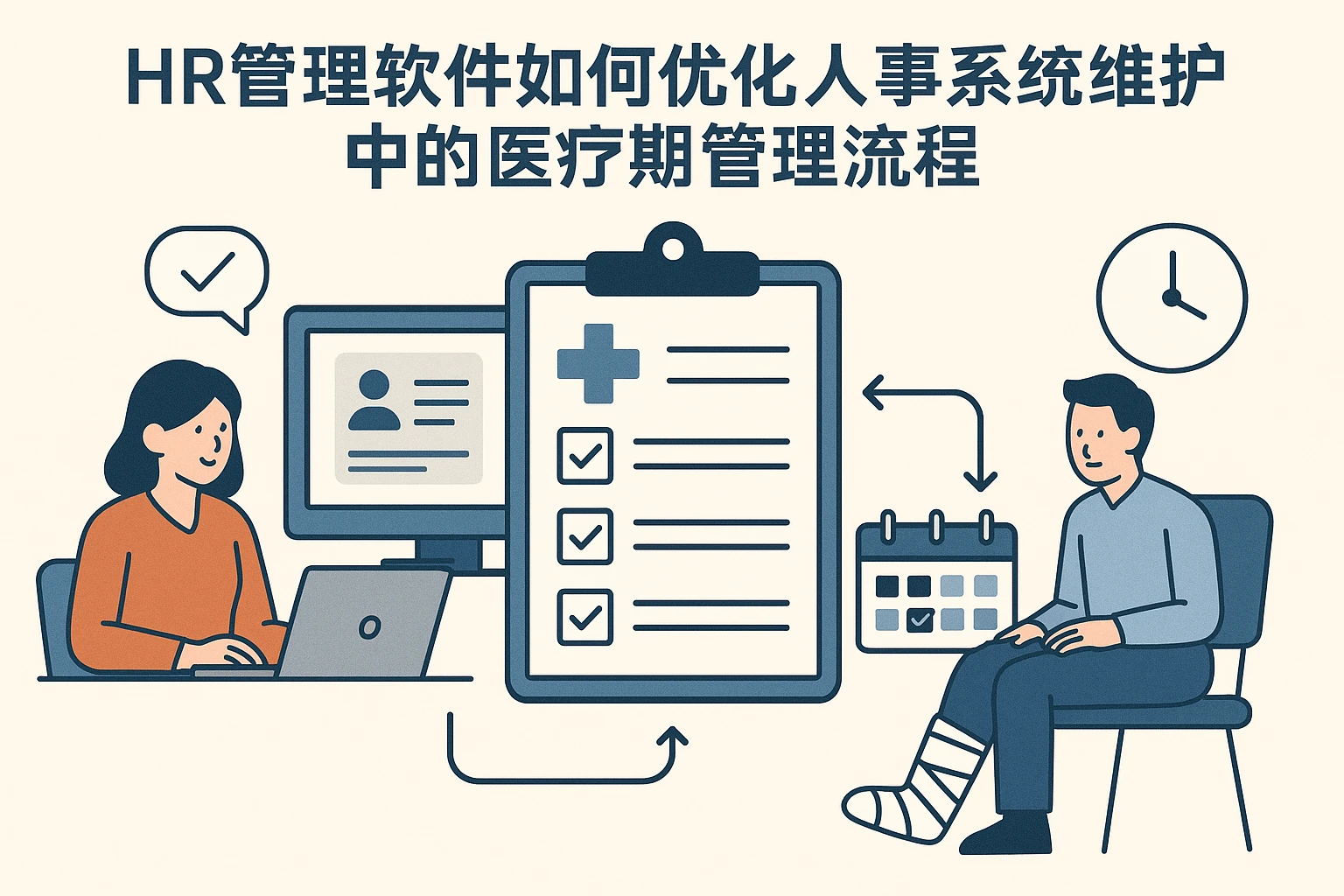 HR管理软件如何优化人事系统维护中的医疗期管理流程
