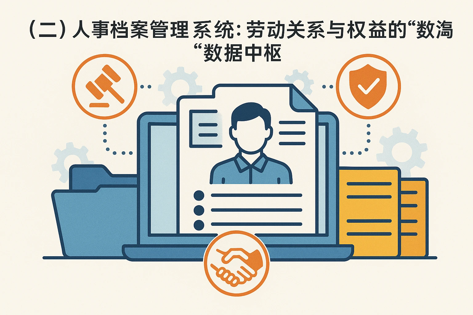 (二)人事档案管理系统:劳动关系与权益的“数据中枢”