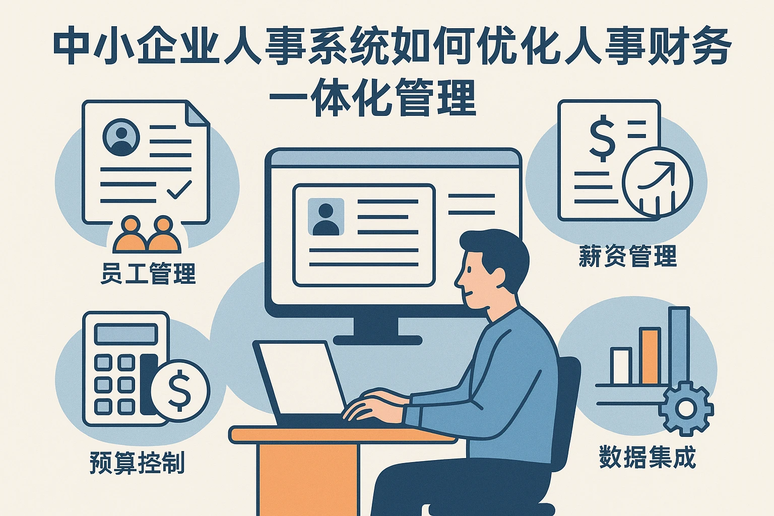 中小企业人事系统如何优化人事财务一体化管理