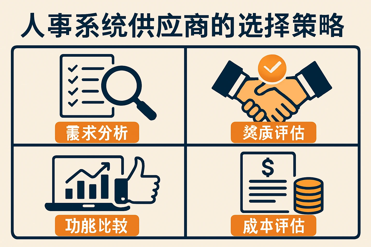 人事系统供应商的选择策略