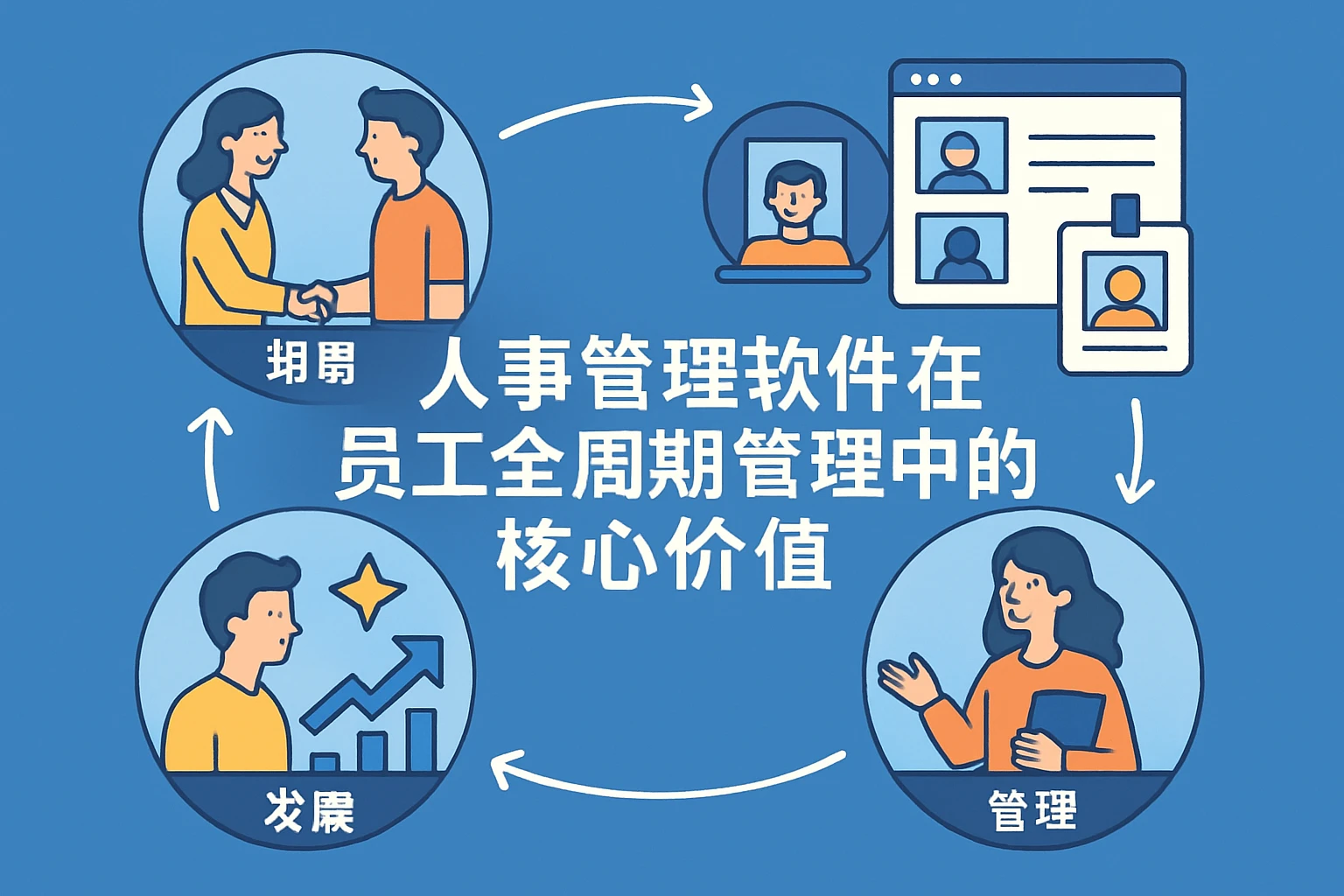 人事管理软件在员工全周期管理中的核心价值