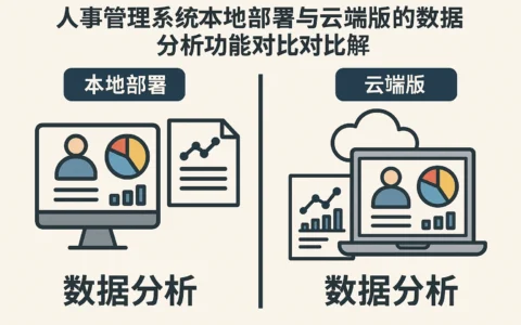 人事管理系统本地部署与云端版的数据分析功能对比解析