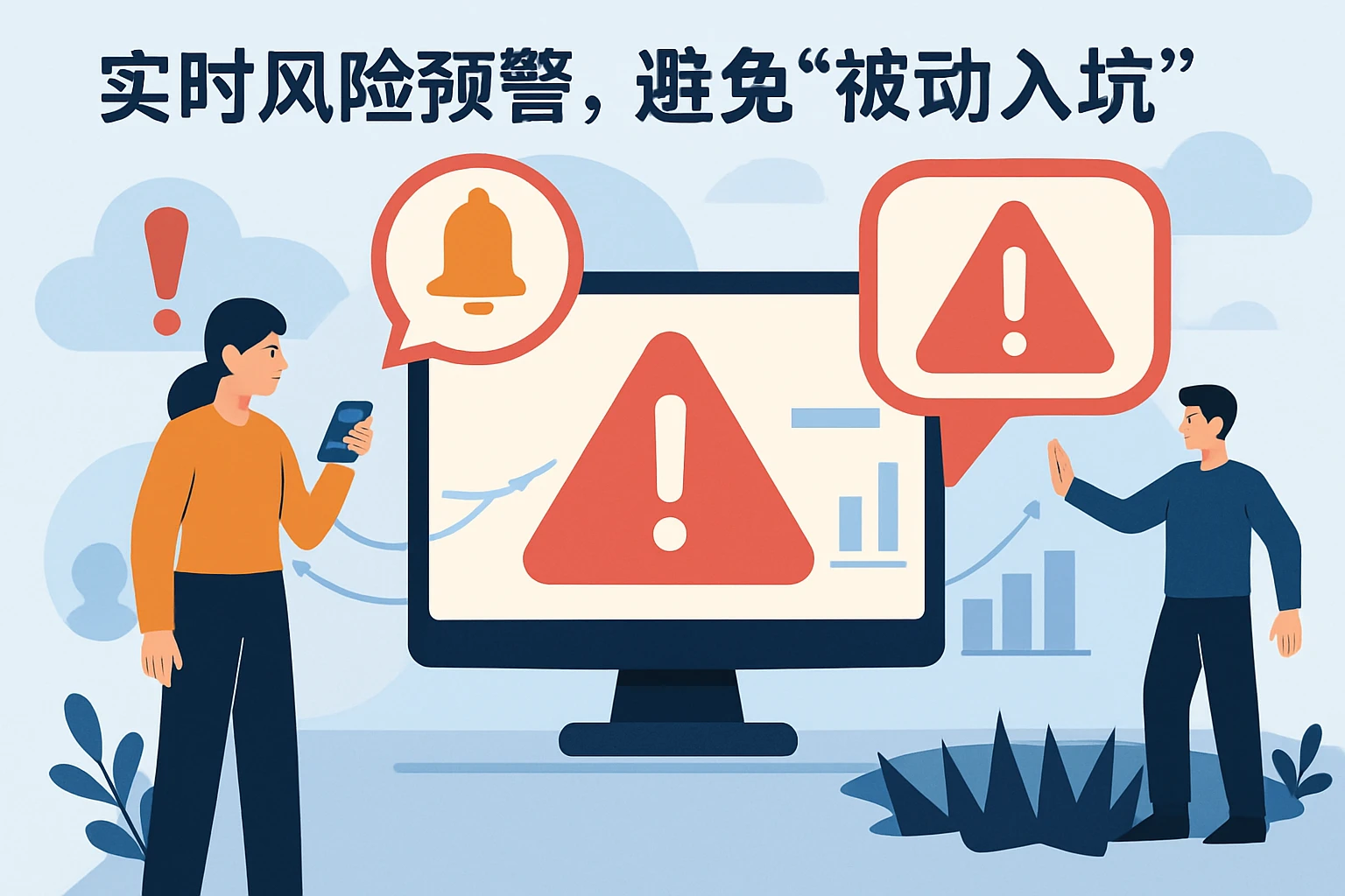 2. 实时风险预警，避免“被动入坑”