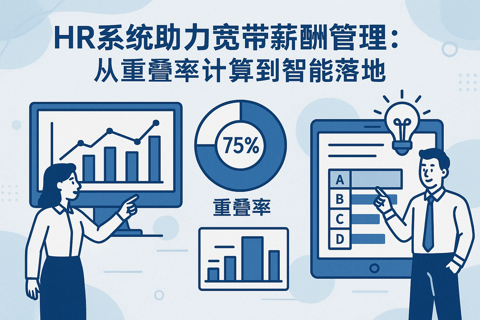 HR系统助力宽带薪酬管理：从重叠率计算到智能落地