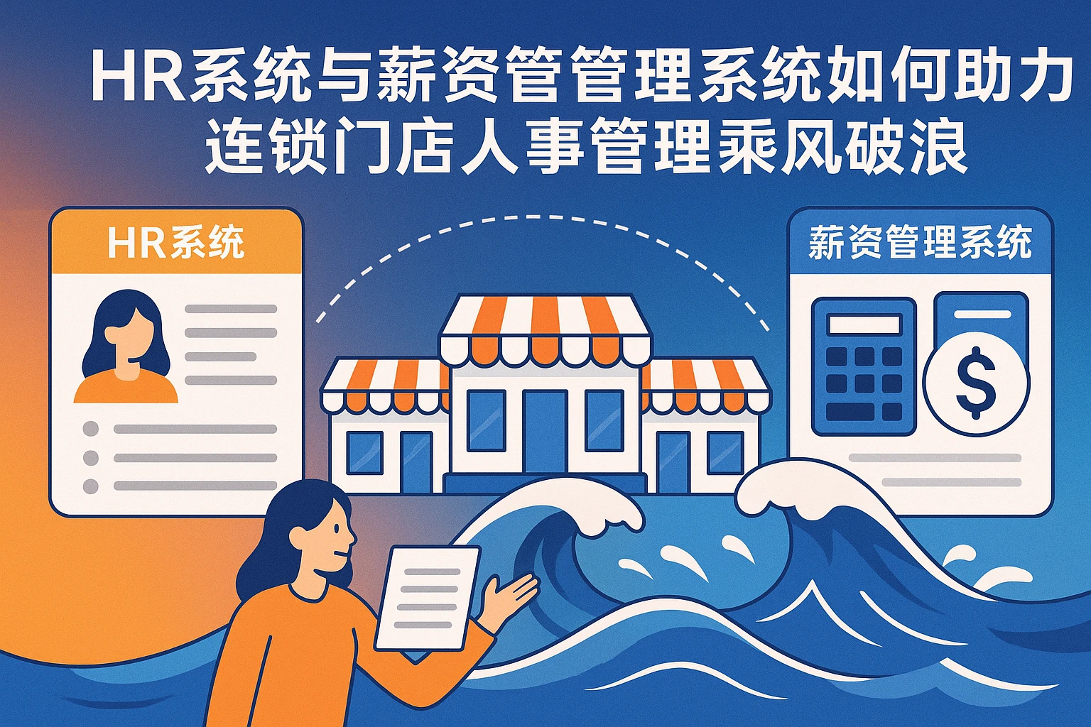 HR系统与薪资管理系统如何助力连锁门店人事管理乘风破浪