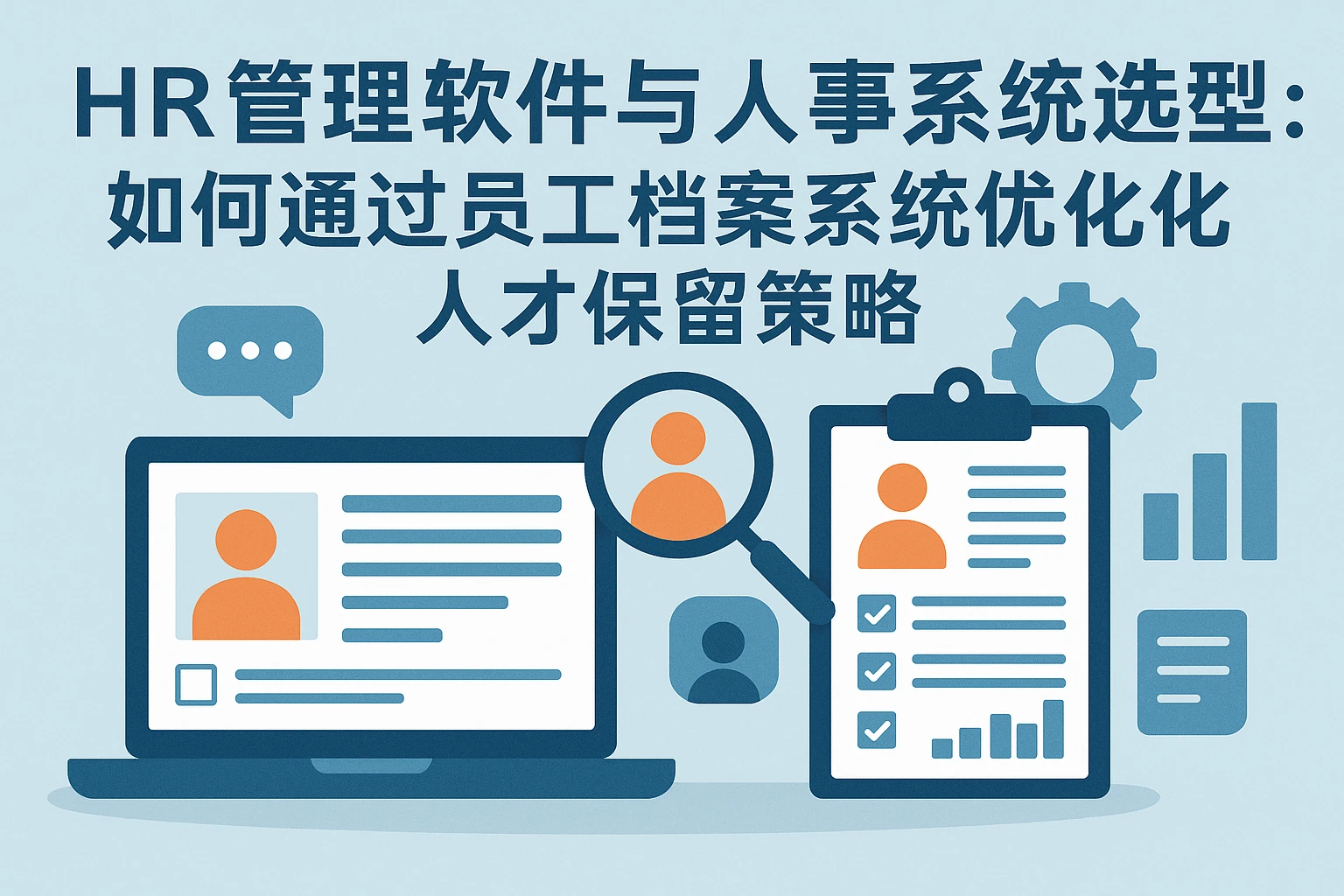 HR管理软件与人事系统选型:如何通过员工档案系统优化人才保留策略