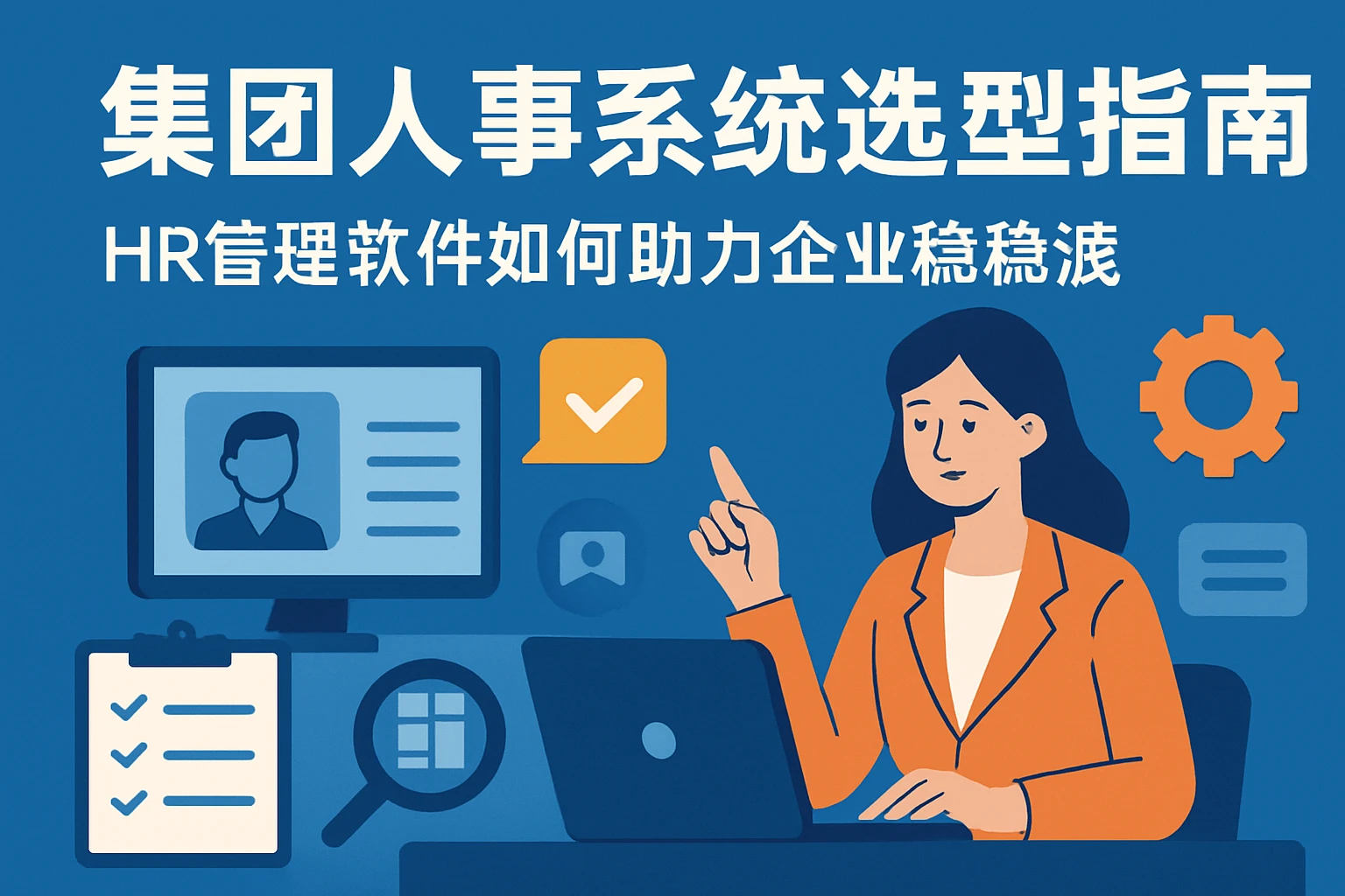 集团人事系统选型指南：HR管理软件如何助力企业平稳过渡