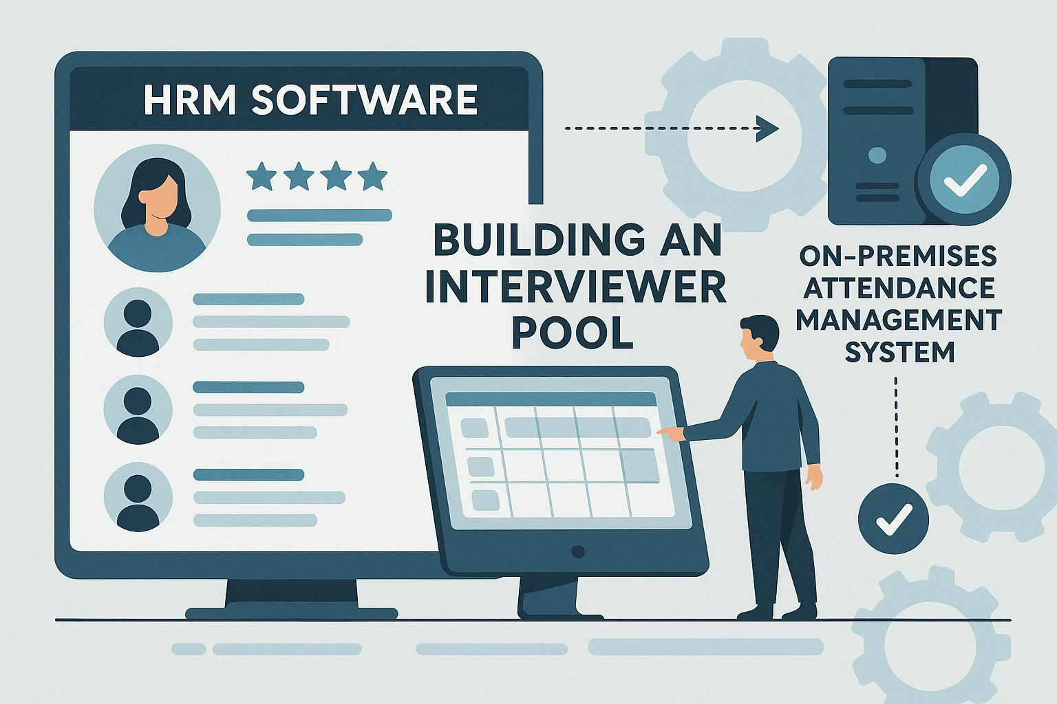 人事管理软件助力企业搭建面试官库：本地部署与考勤管理系统的协同解决方案