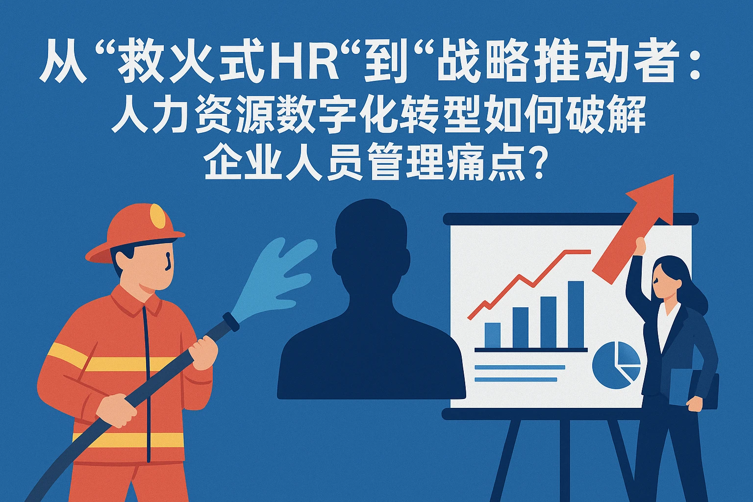 从“救火式HR”到“战略推动者”：人力资源数字化转型如何破解企业人员管理痛点？