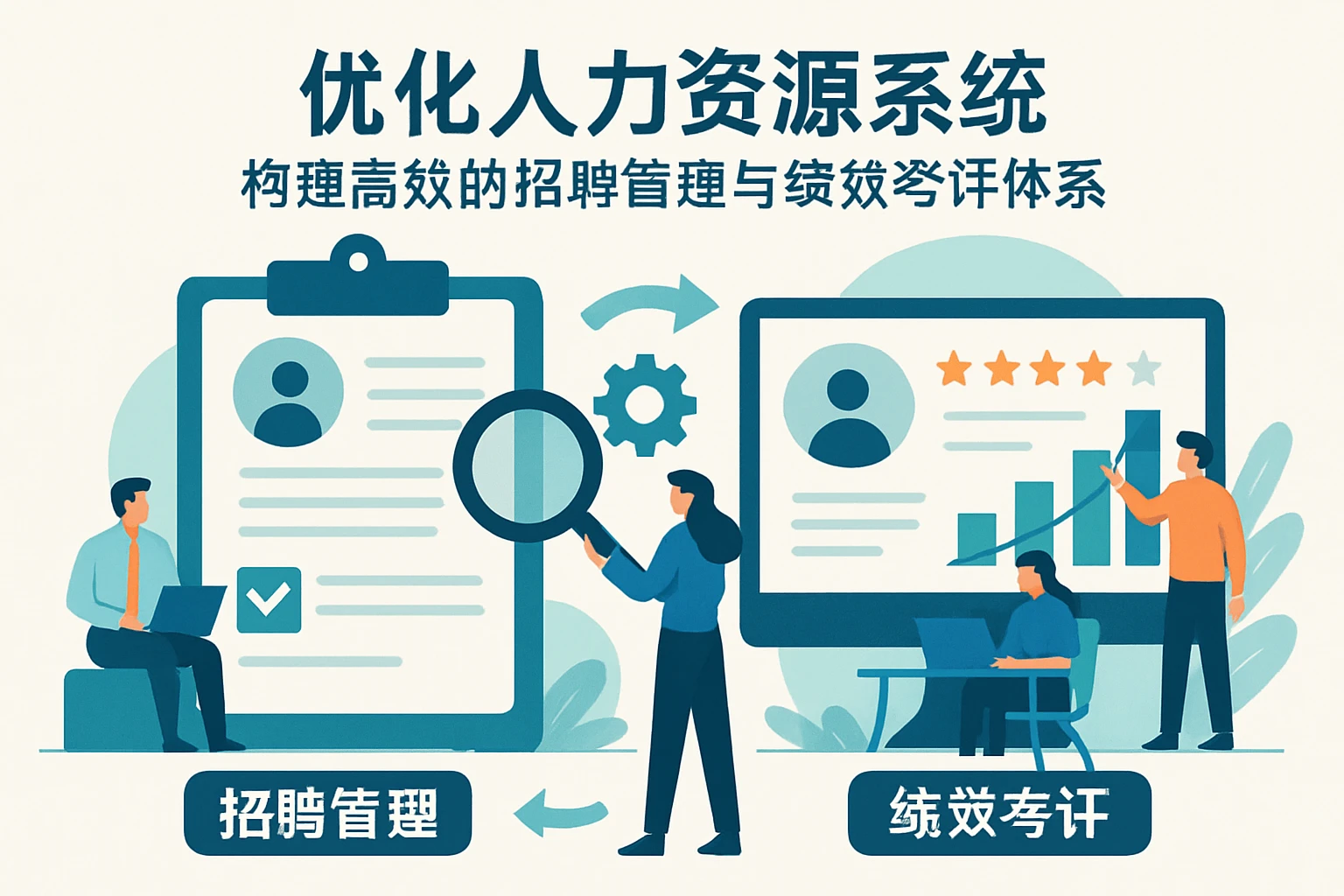 优化人力资源系统:构建高效的招聘管理与绩效考评体系