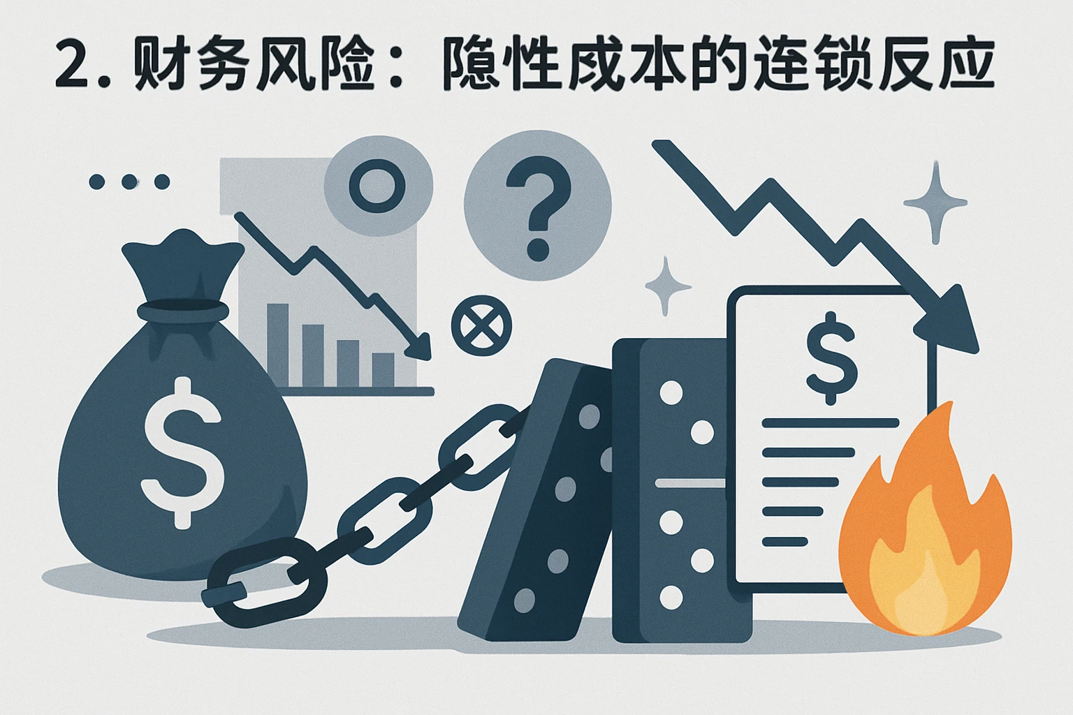 2. 财务风险:隐性成本的连锁反应