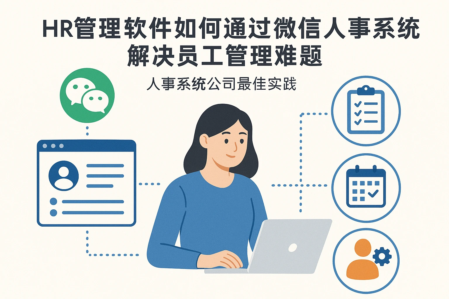 HR管理软件如何通过微信人事系统解决员工管理难题 - 人事系统公司最佳实践