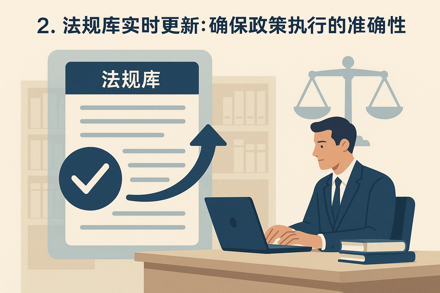 2. 法规库实时更新:确保政策执行的准确性
