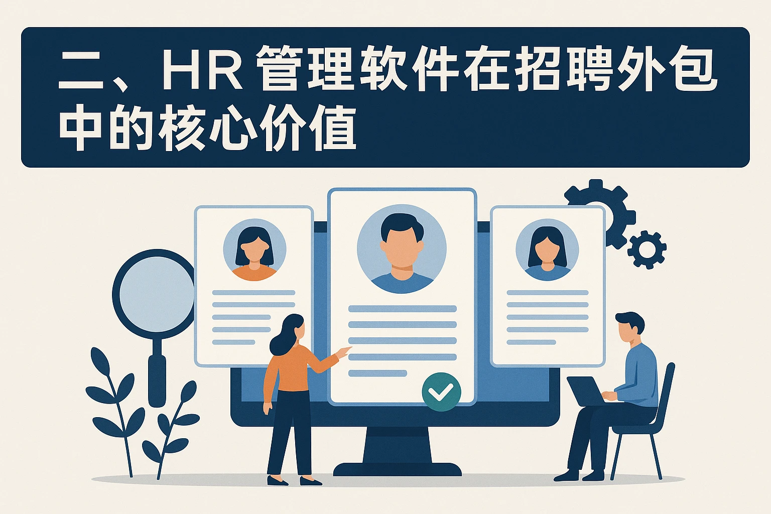 二、HR管理软件在招聘外包中的核心价值