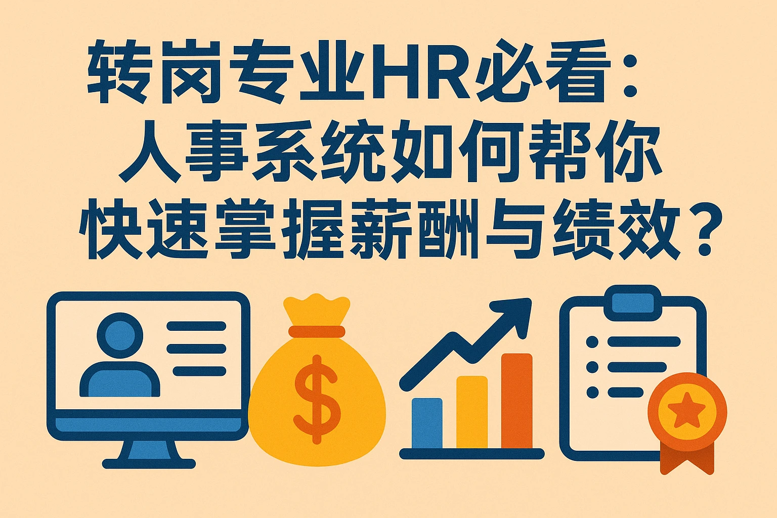 转岗专业HR必看：人事系统如何帮你快速掌握薪酬与绩效？