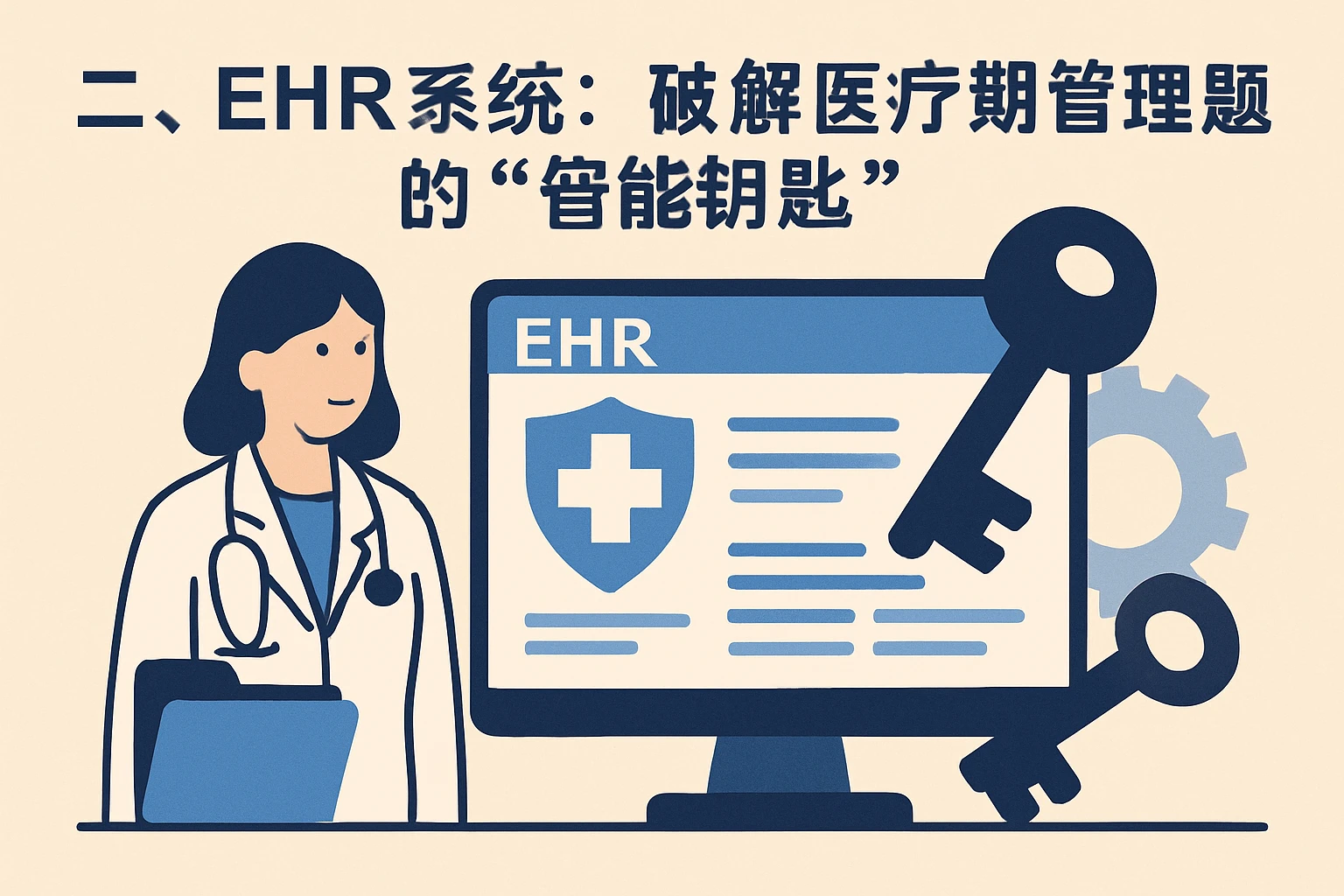 二、EHR系统：破解医疗期管理难题的“智能钥匙”