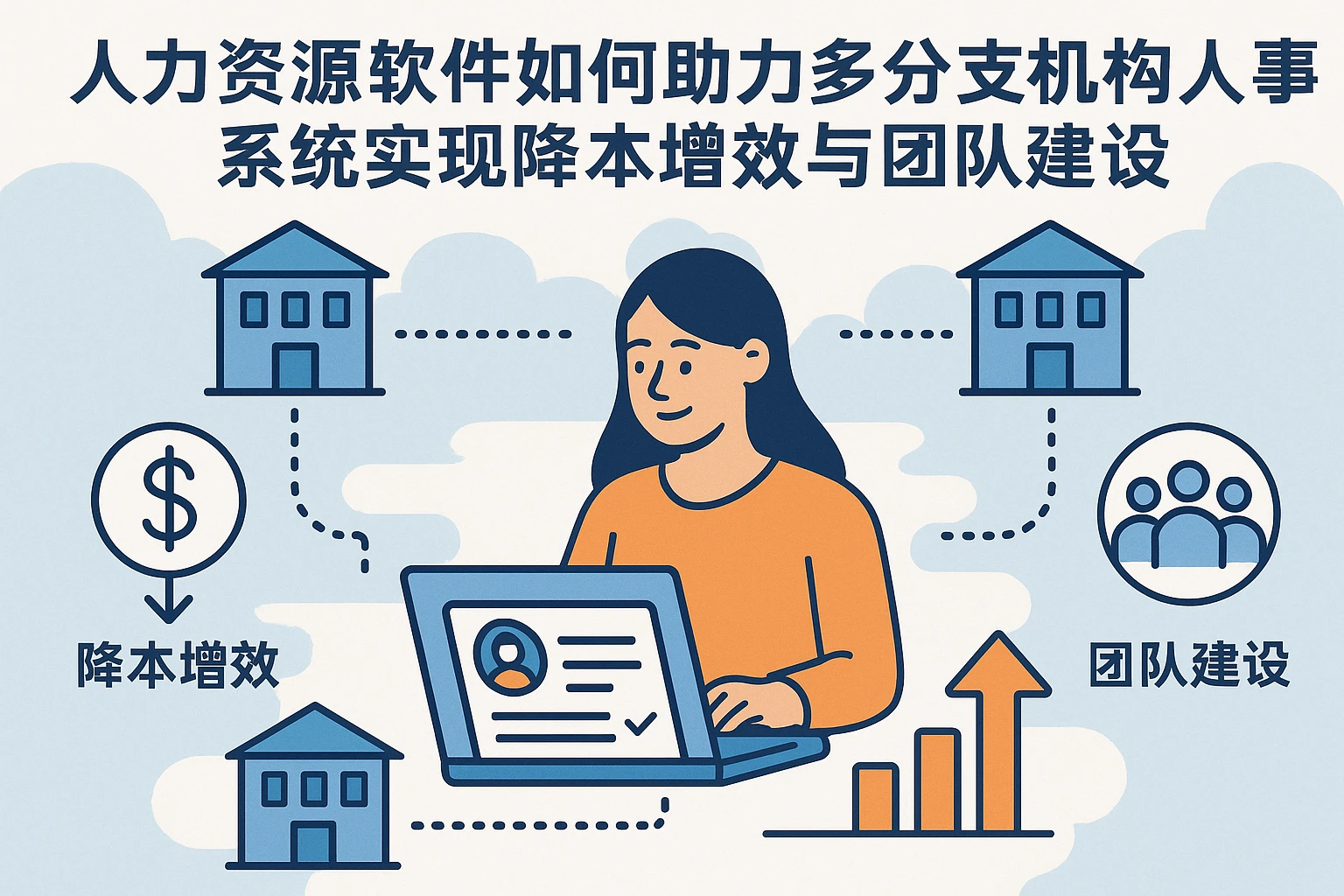 人力资源软件如何助力多分支机构人事系统实现降本增效与团队建设