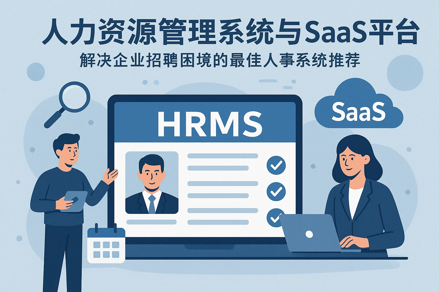 人力资源管理系统与SaaS平台:解决企业招聘困境的最佳人事系统推荐