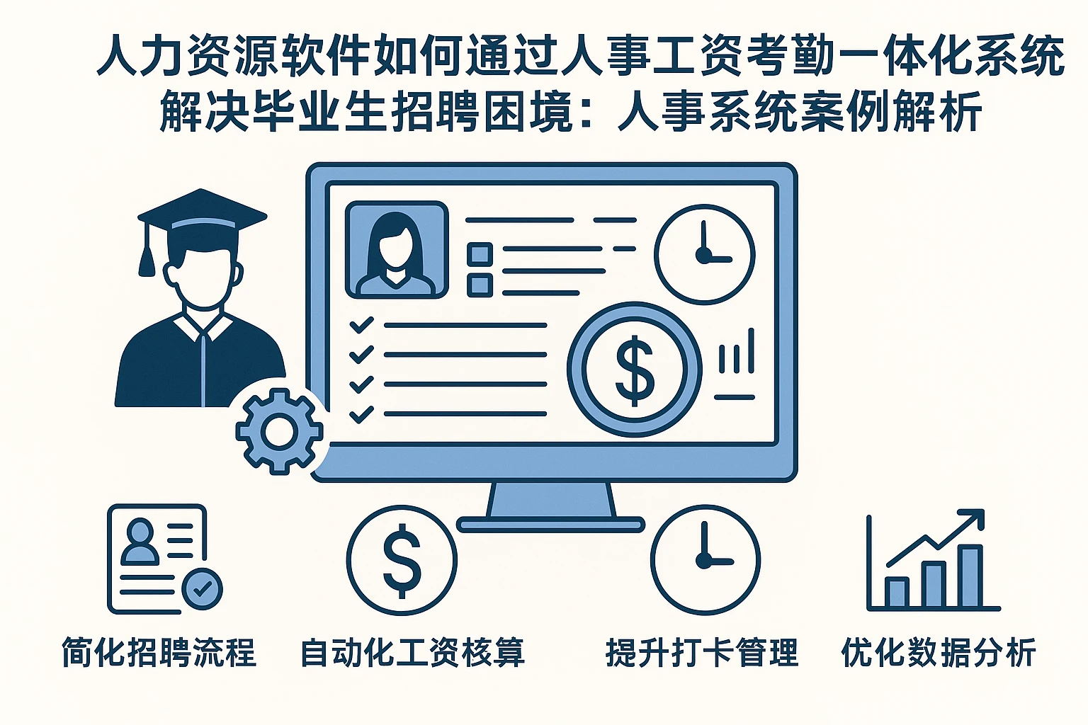 人力资源软件如何通过人事工资考勤一体化系统解决毕业生招聘困境：人事系统案例解析