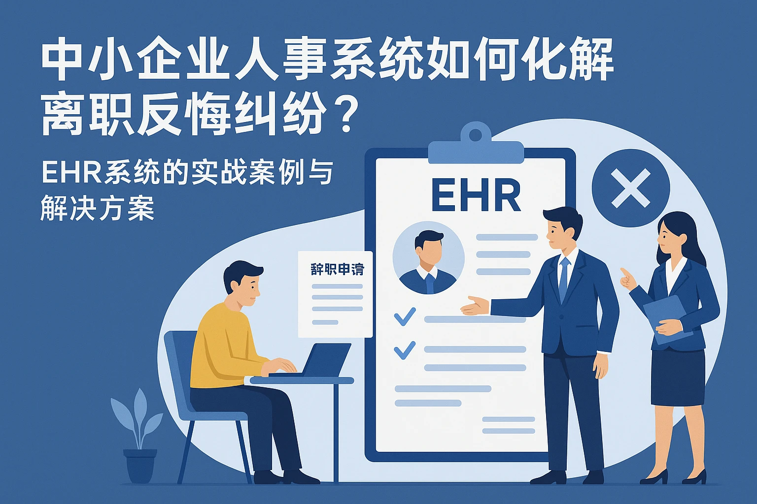 中小企业人事系统如何化解离职反悔纠纷?EHR系统的实战案例与解决方案