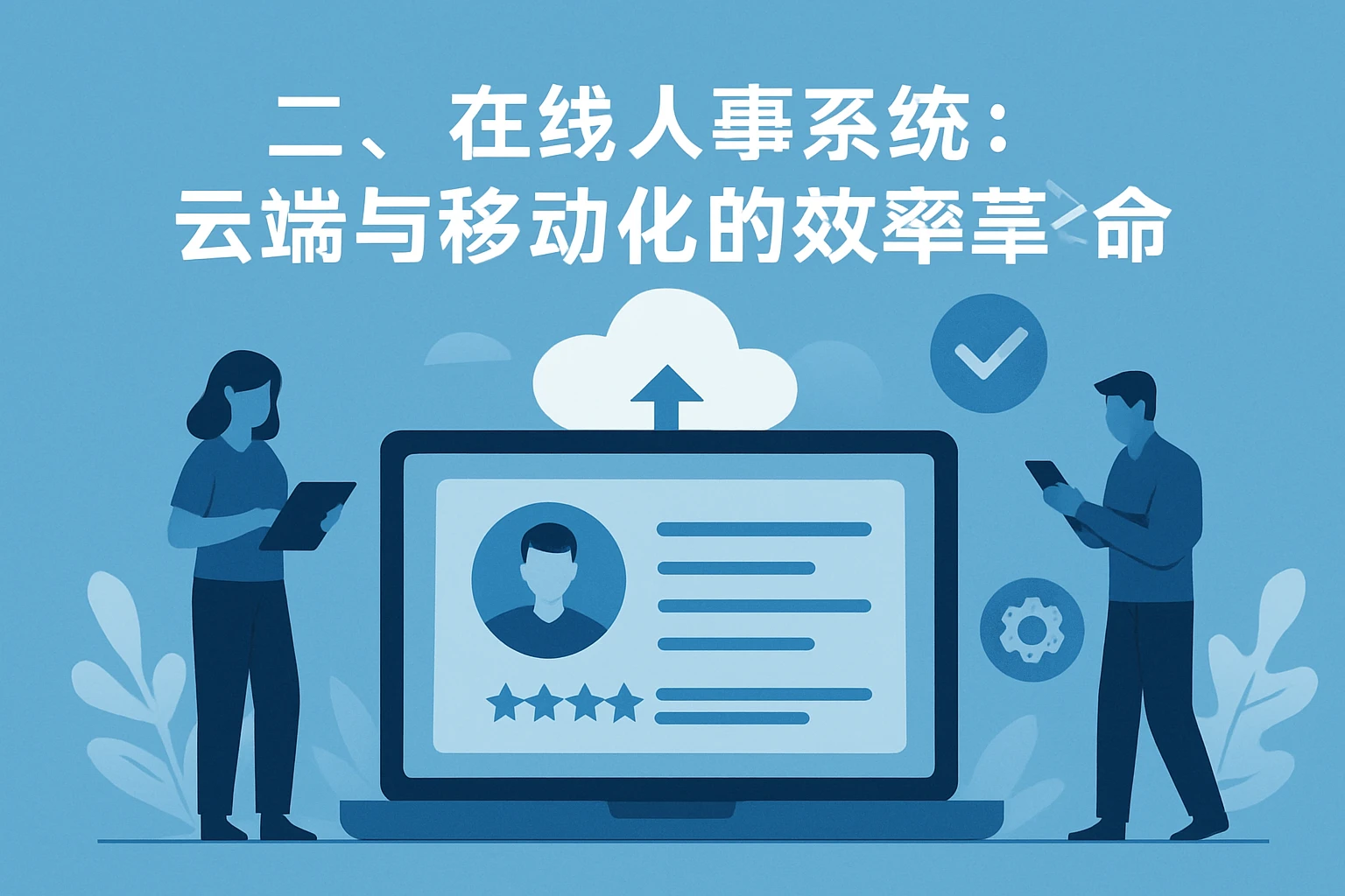 二、在线人事系统：云端与移动化的效率革命
