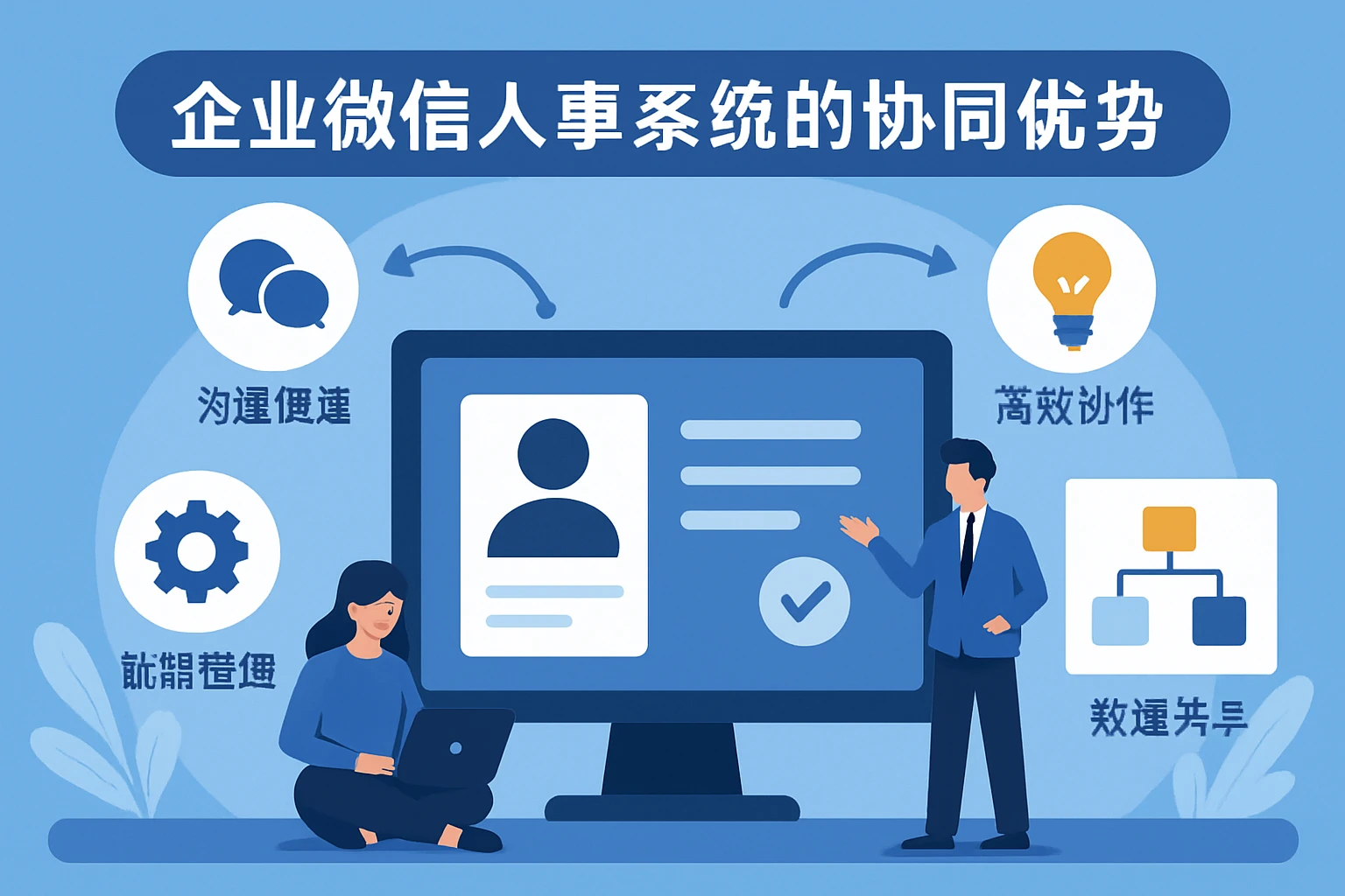 企业微信人事系统的协同优势